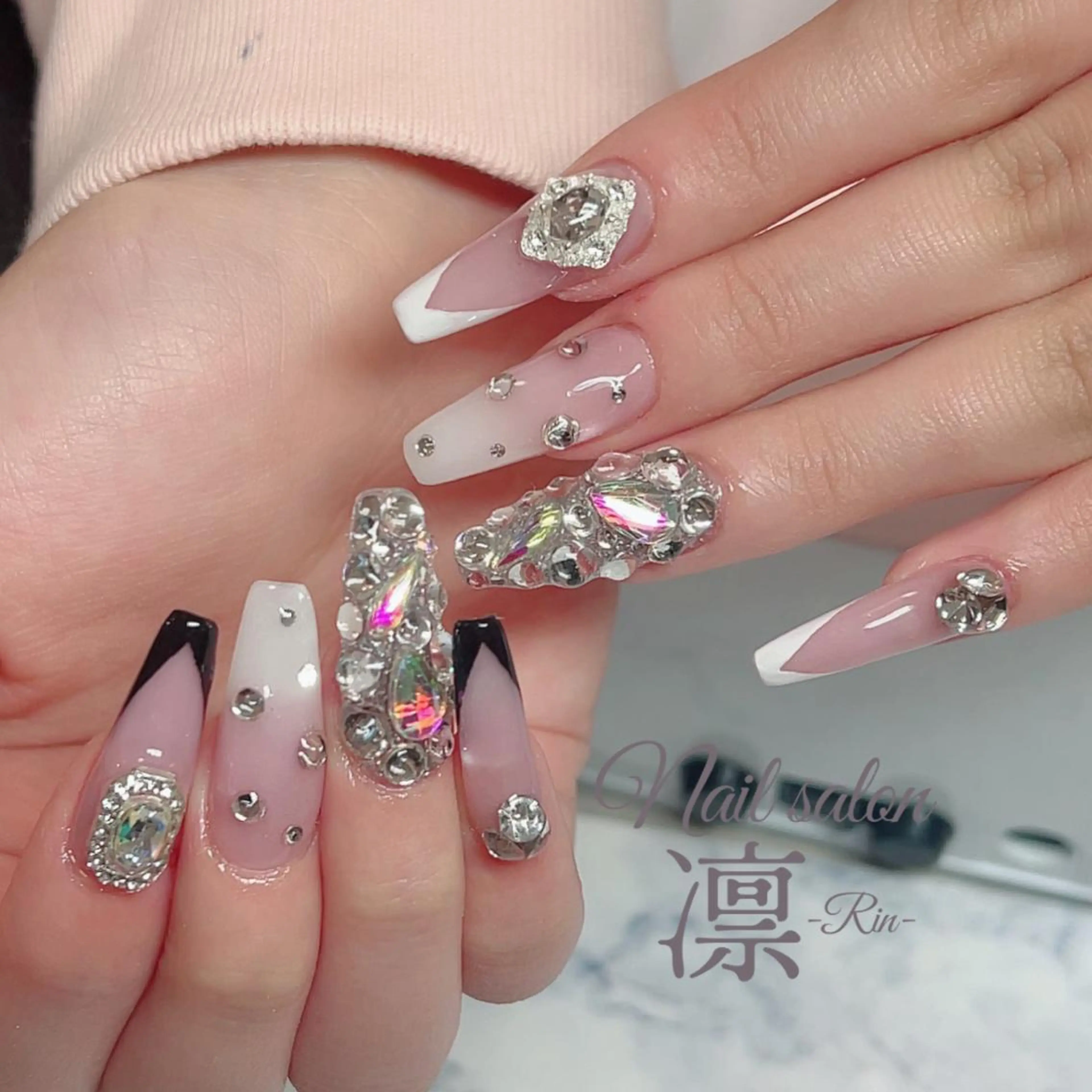 ネイル スカルプネイル private salon凛のネイルデザイン