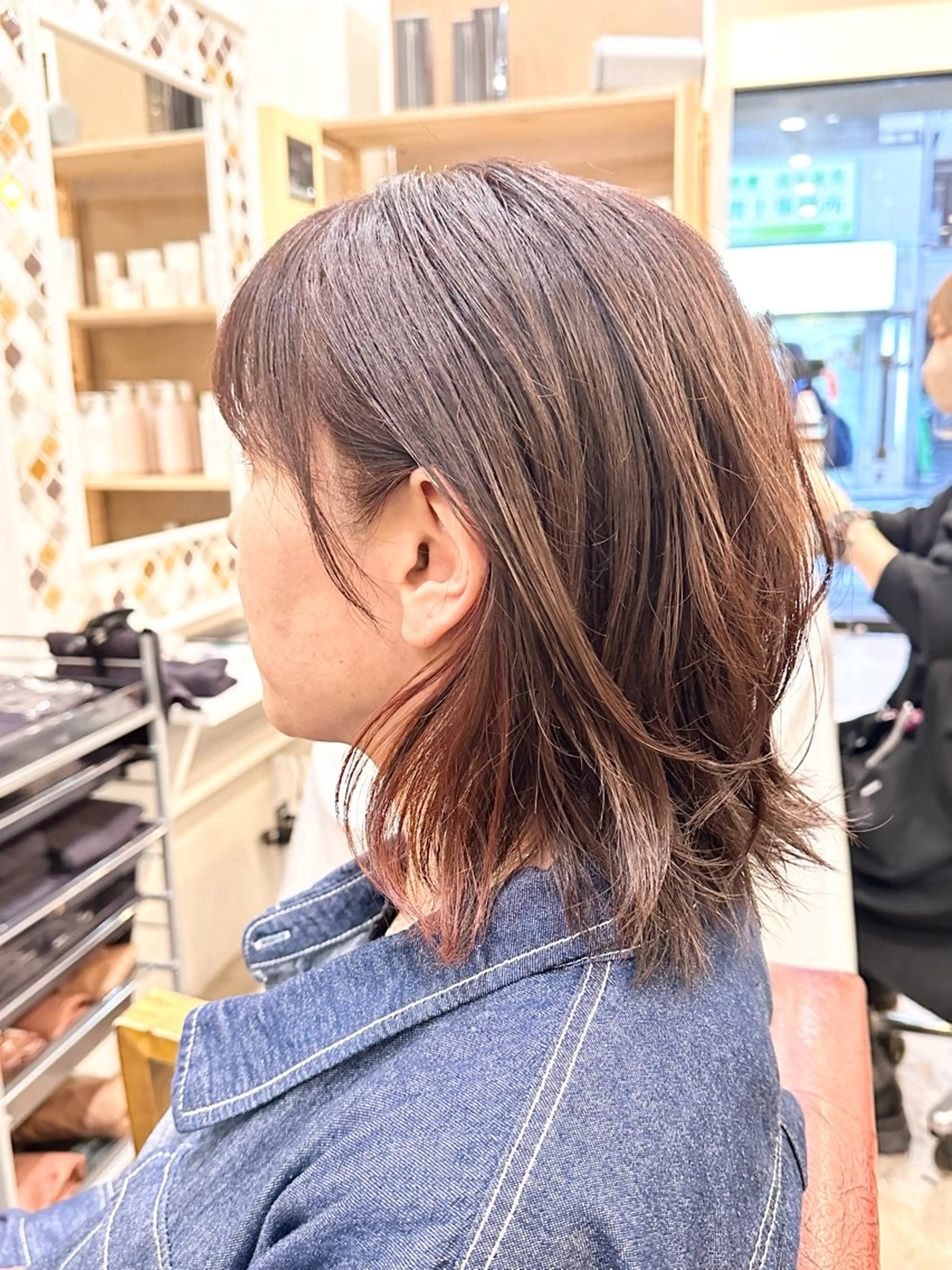 ショート カラー ヘアカラー トリートメント 村上 滉弥のヘアスタイル