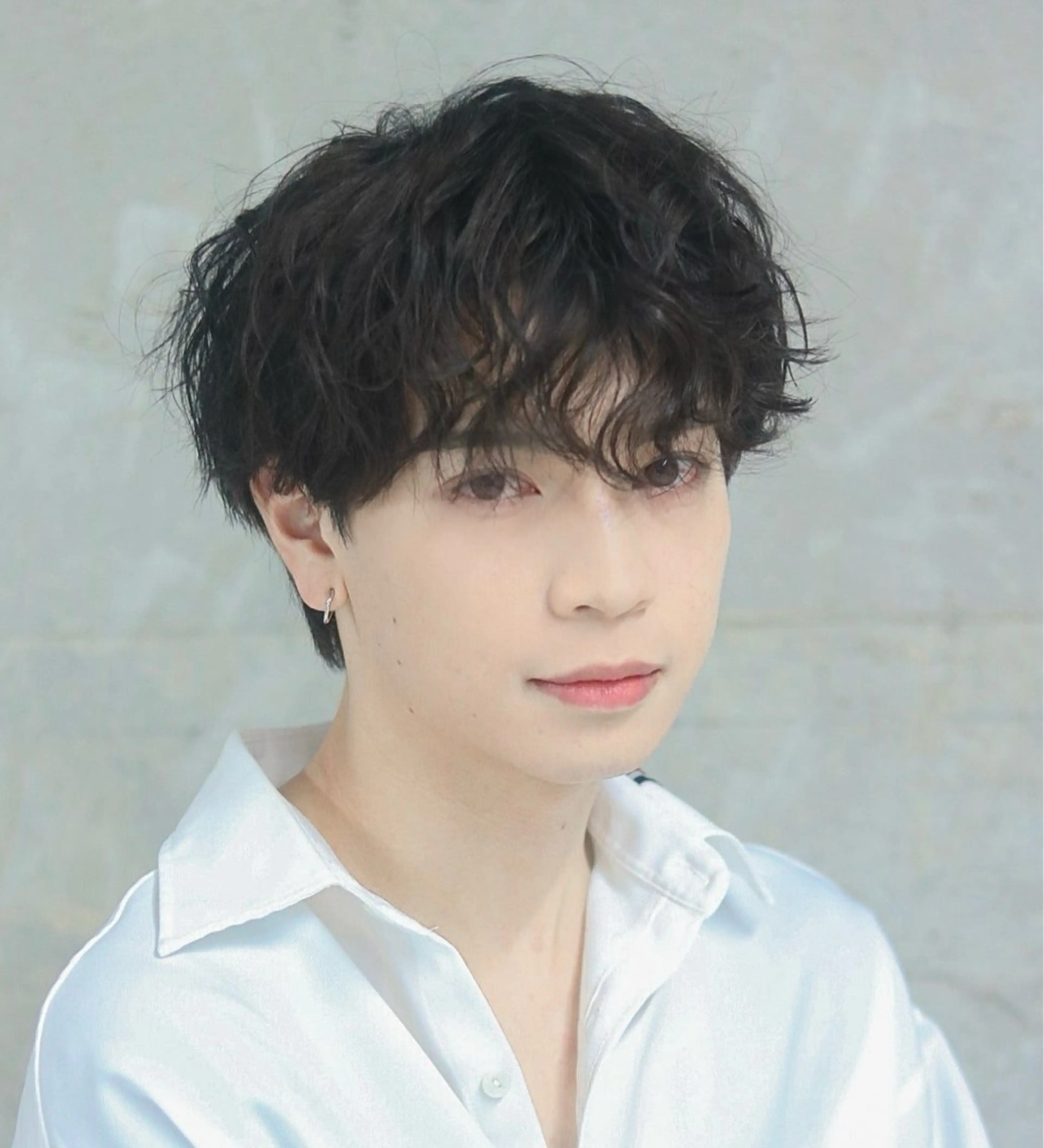 パーマ メンズ カット パーマ 韓国/メンズ特化 ‪✂︎‬ ユージのヘアスタイル