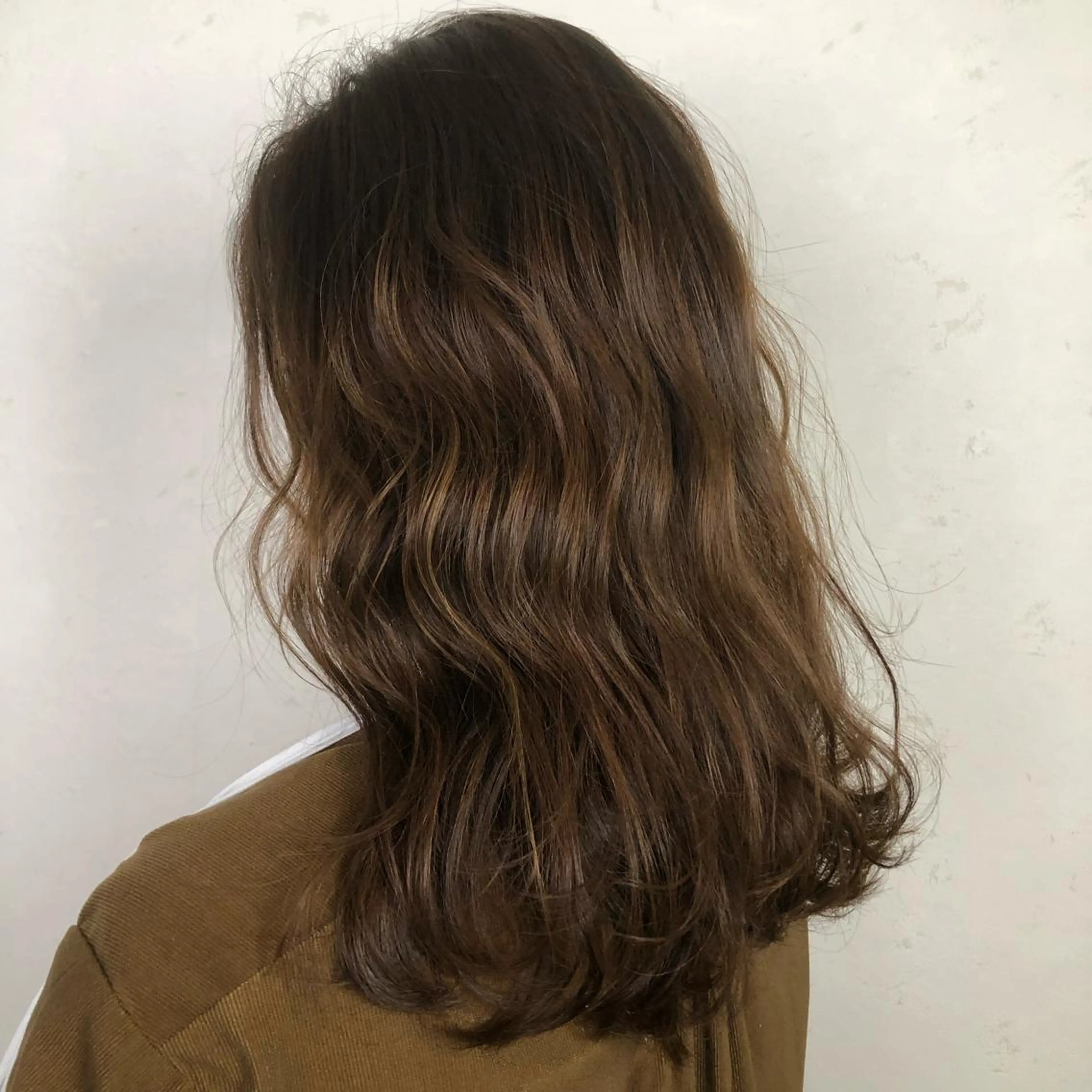 ロング 西川 仁のヘアスタイル