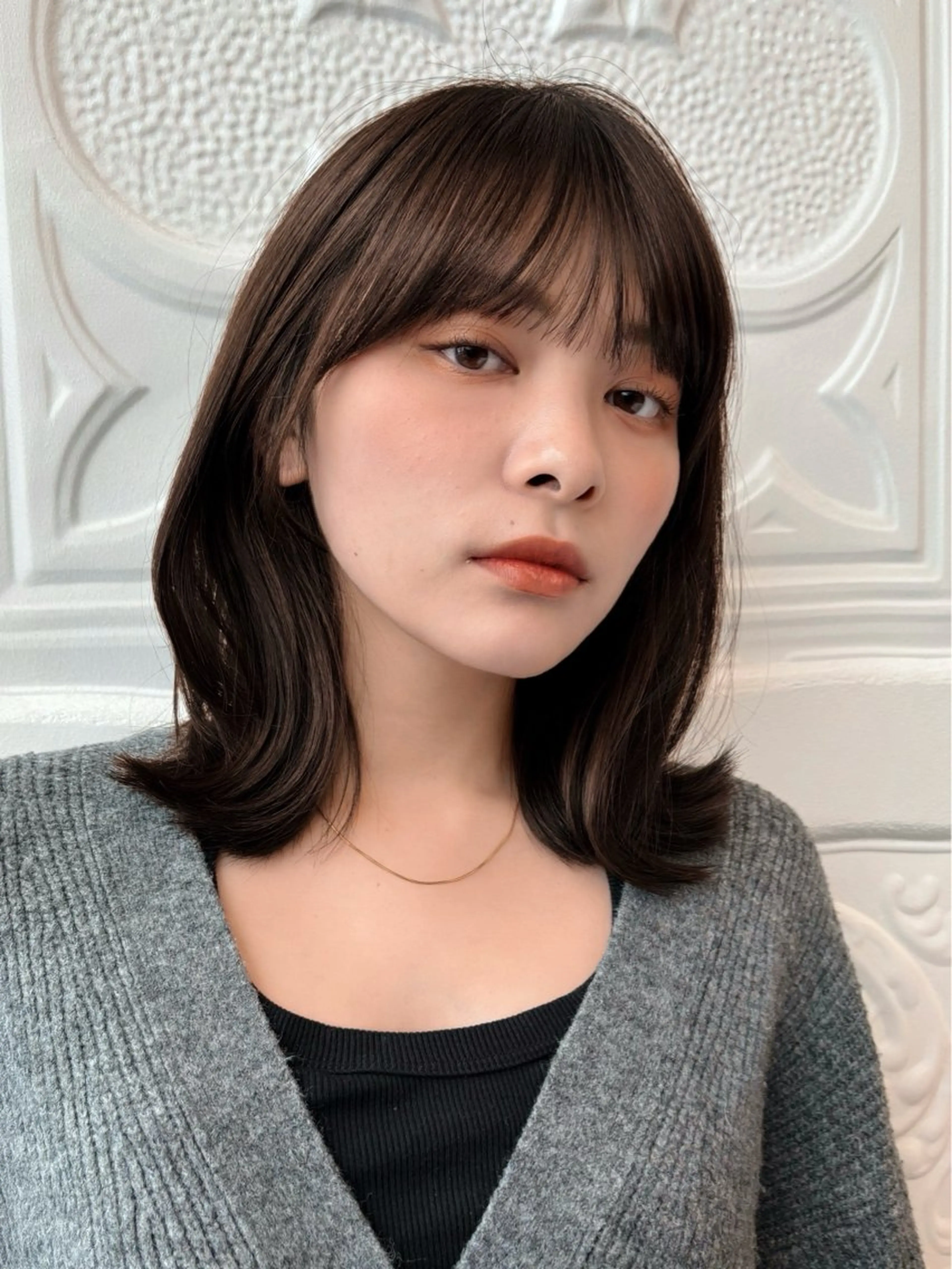 ミディアム カラー ヘアアレンジ カット ヘアカラー トリートメント 🌱ボブ/レイヤー/ ベージュ/あやみ✨のヘアスタイル