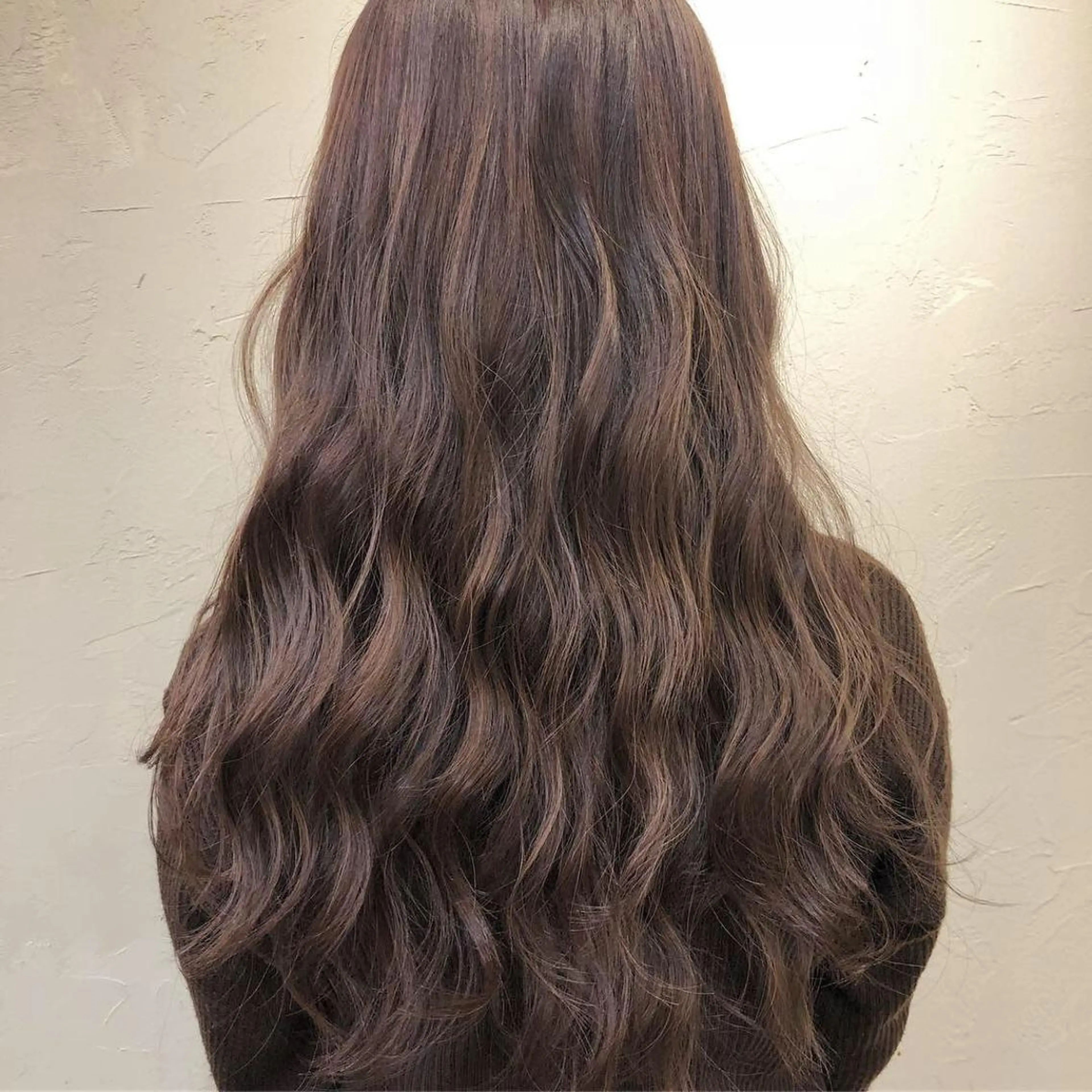 ロング カラー 馬場 瑞穂のヘアスタイル