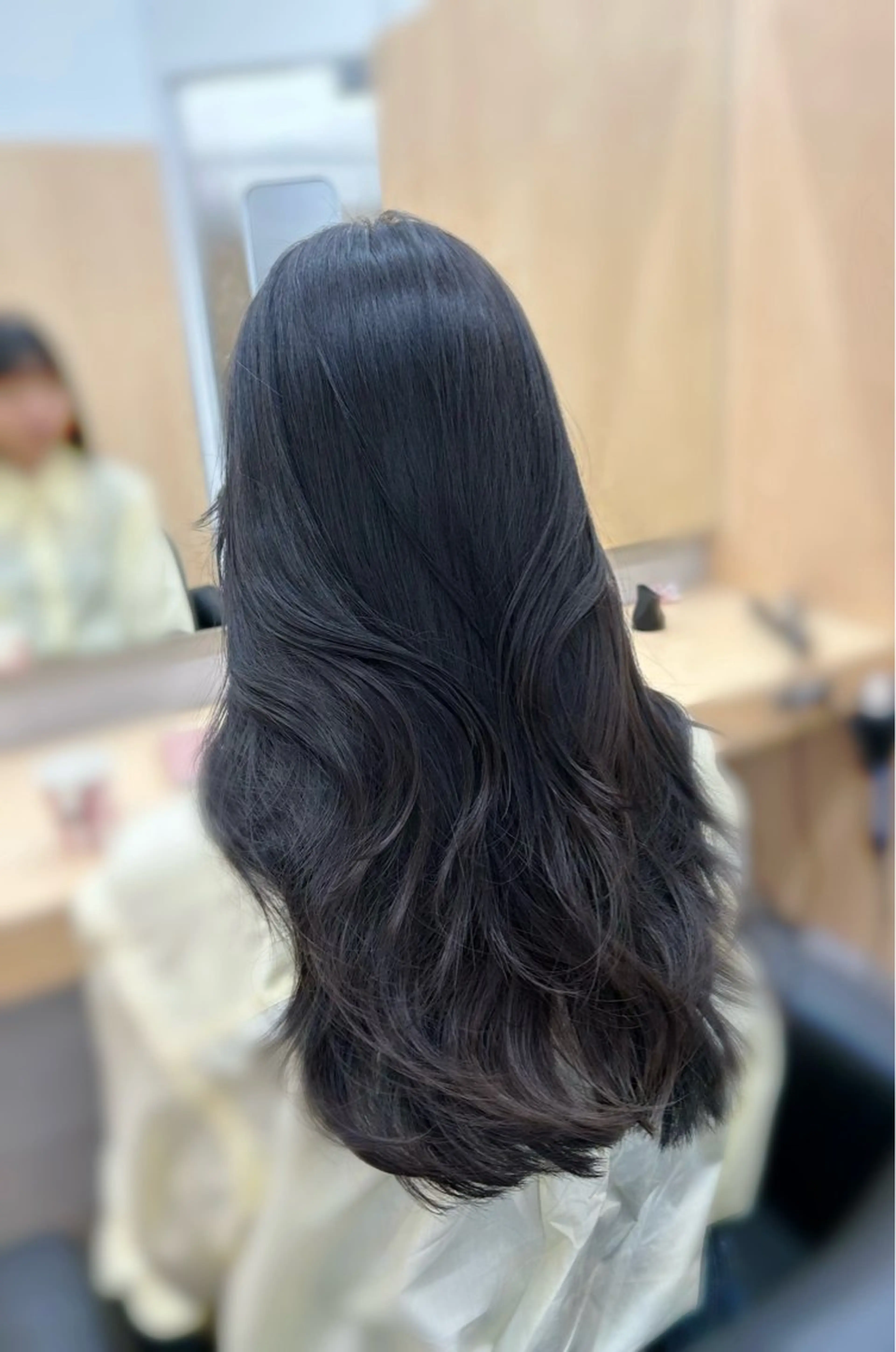 ロング ヘアカラー トリートメント ヘアセット Sakura❤︎/ 透明感カラーのヘアスタイル