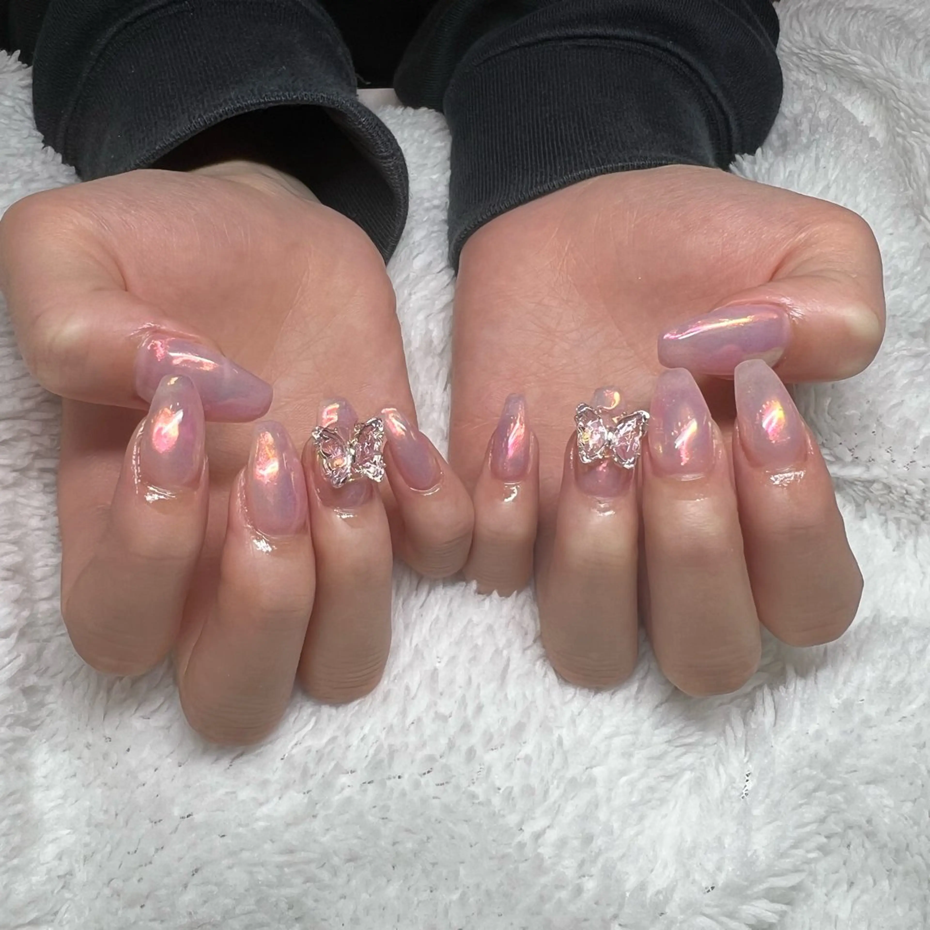 ネイル ワンカラーネイル Rommy Arisaのネイルデザイン