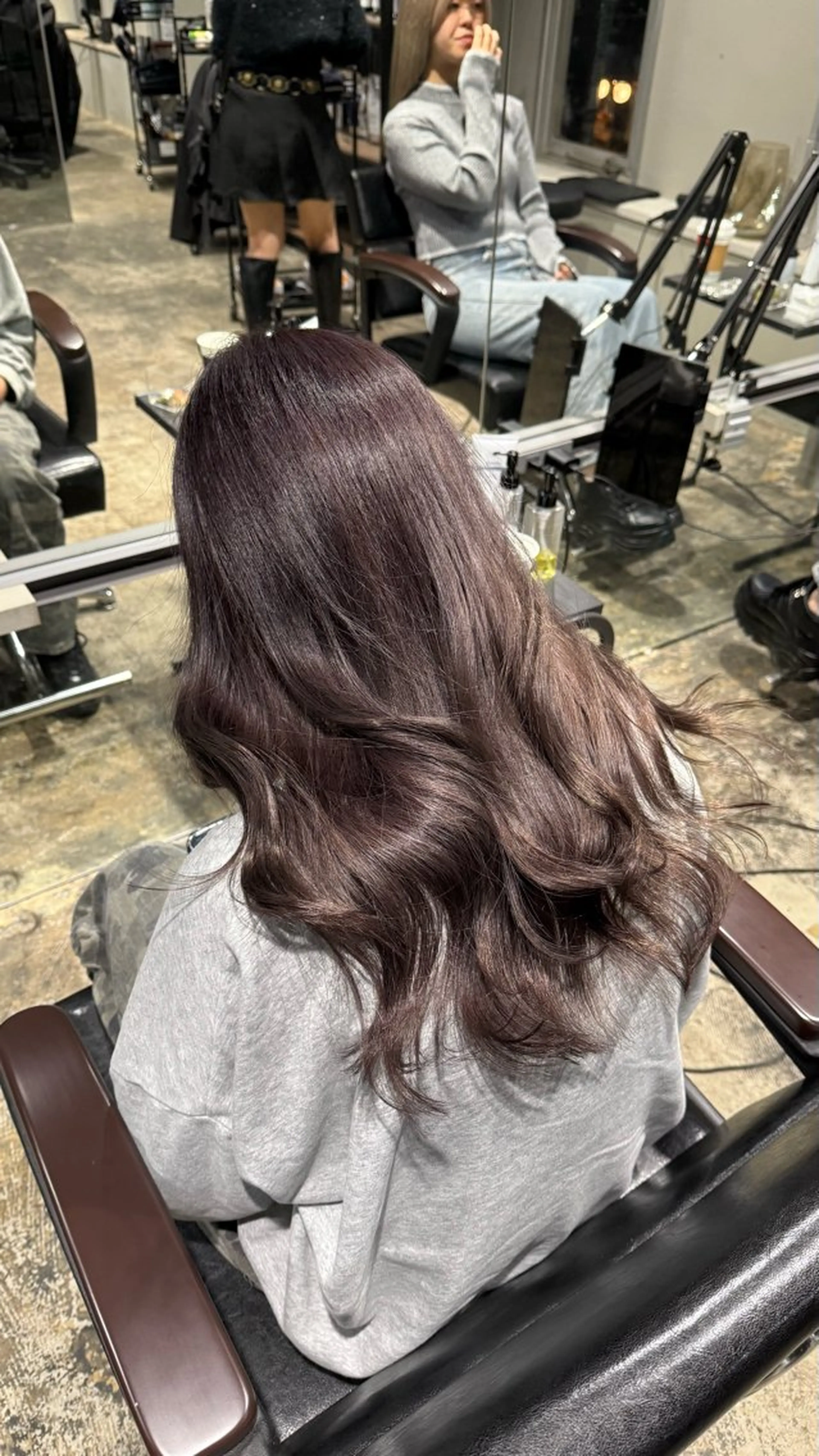 【12月限定】カット+艶カラー+3ステップトリートメント🪐の写真