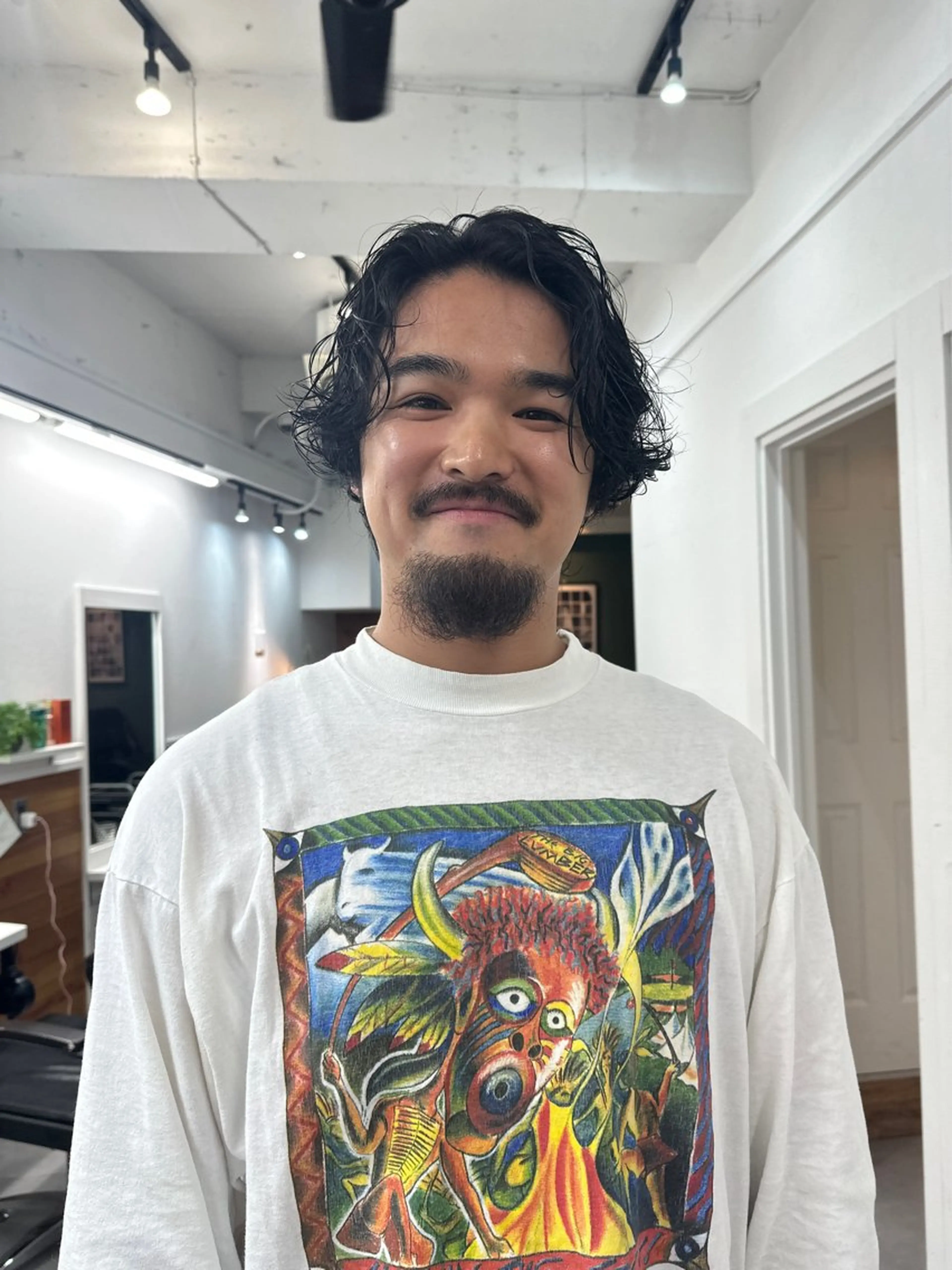 パーマ メンズ カット パーマ トリートメント YUNA★ メンズパーマのヘアスタイル