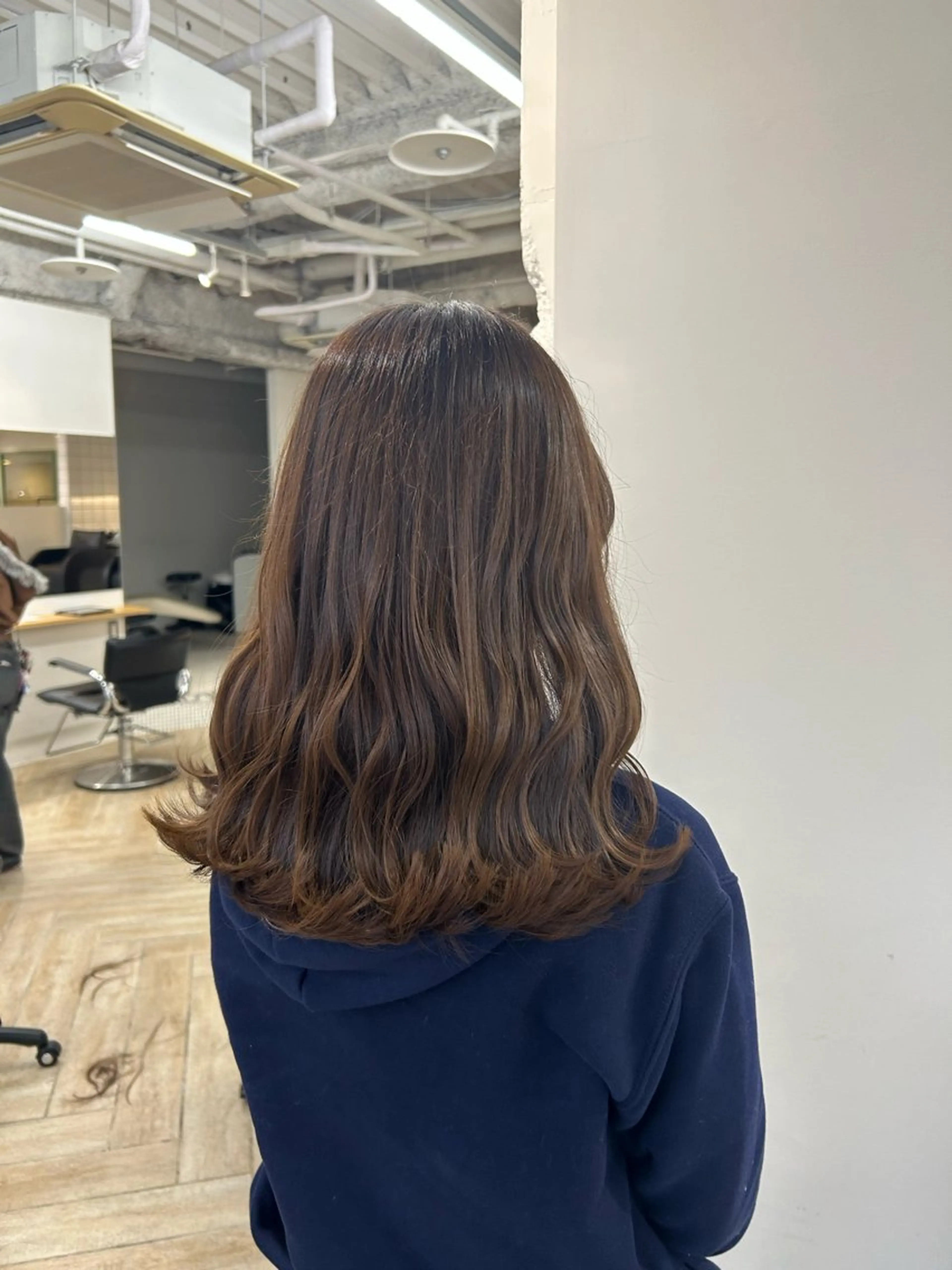 ロング カットモデル募集/ 万代/関谷　朋実のヘアスタイル