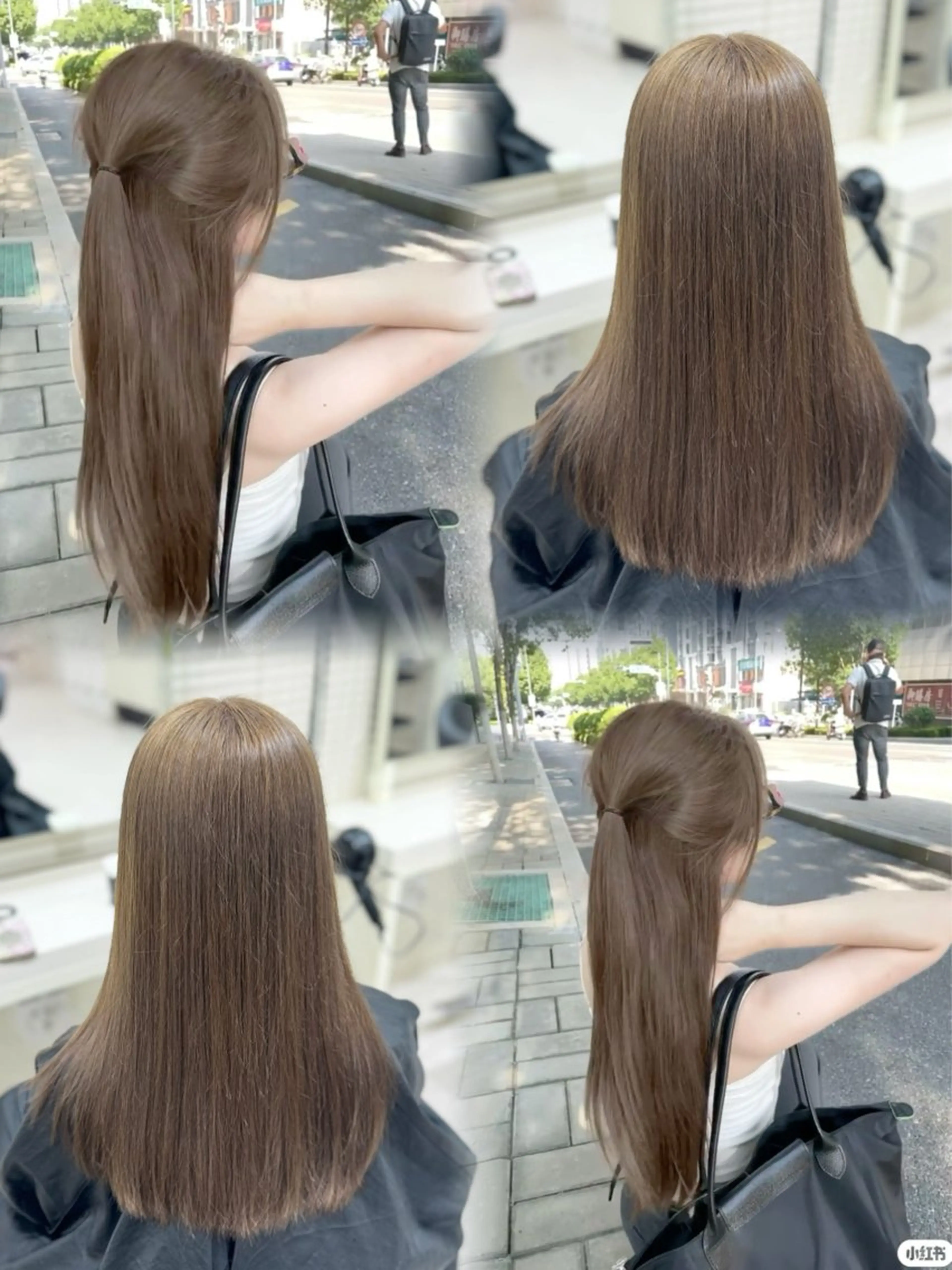 ロング カラー カット ヘアカラー 🤍韓国大人っぽ ベージュMAI🤍のヘアスタイル