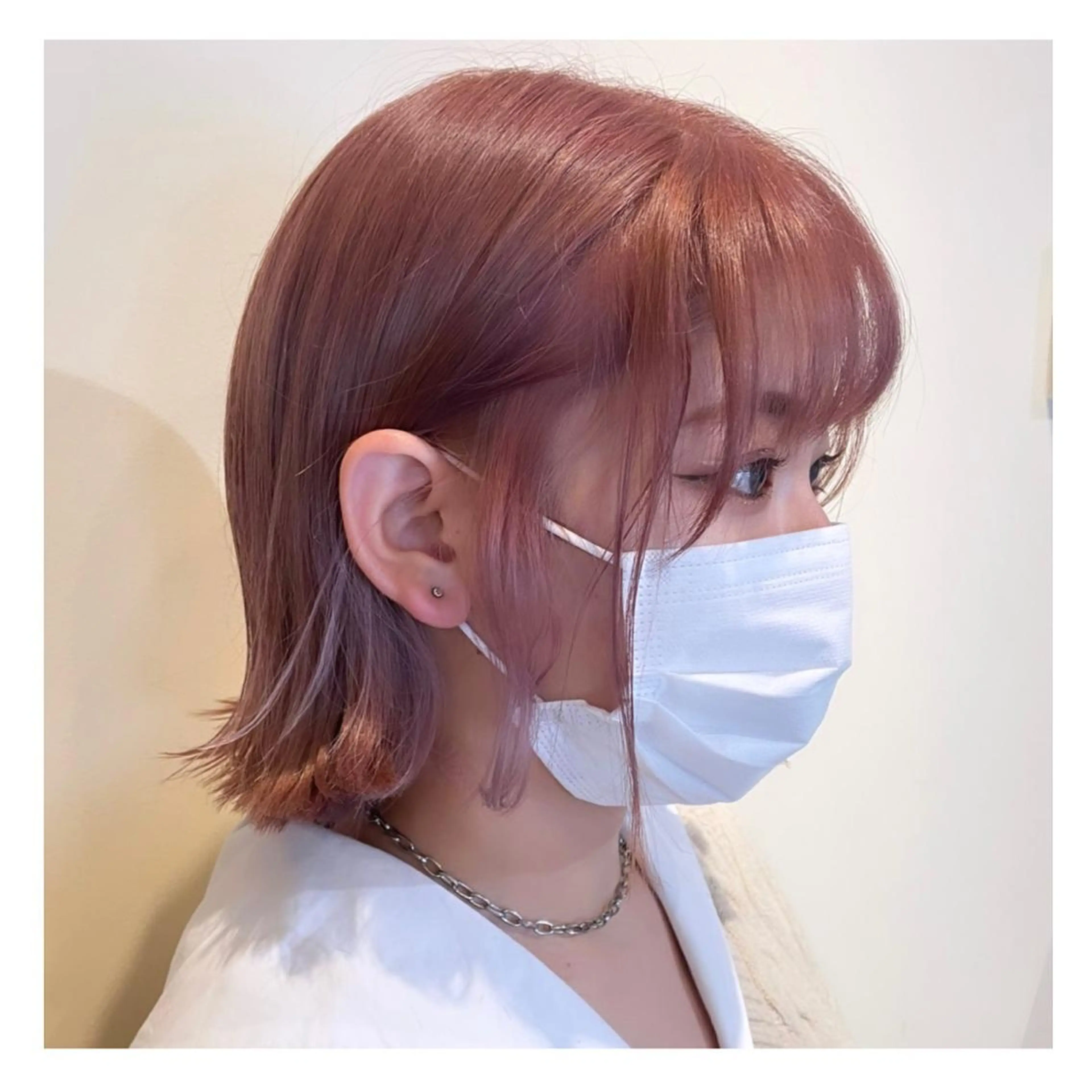 ミディアム ヘアカラー トリートメント ❁⃘ ち だ り さ ❁⃘のヘアスタイル