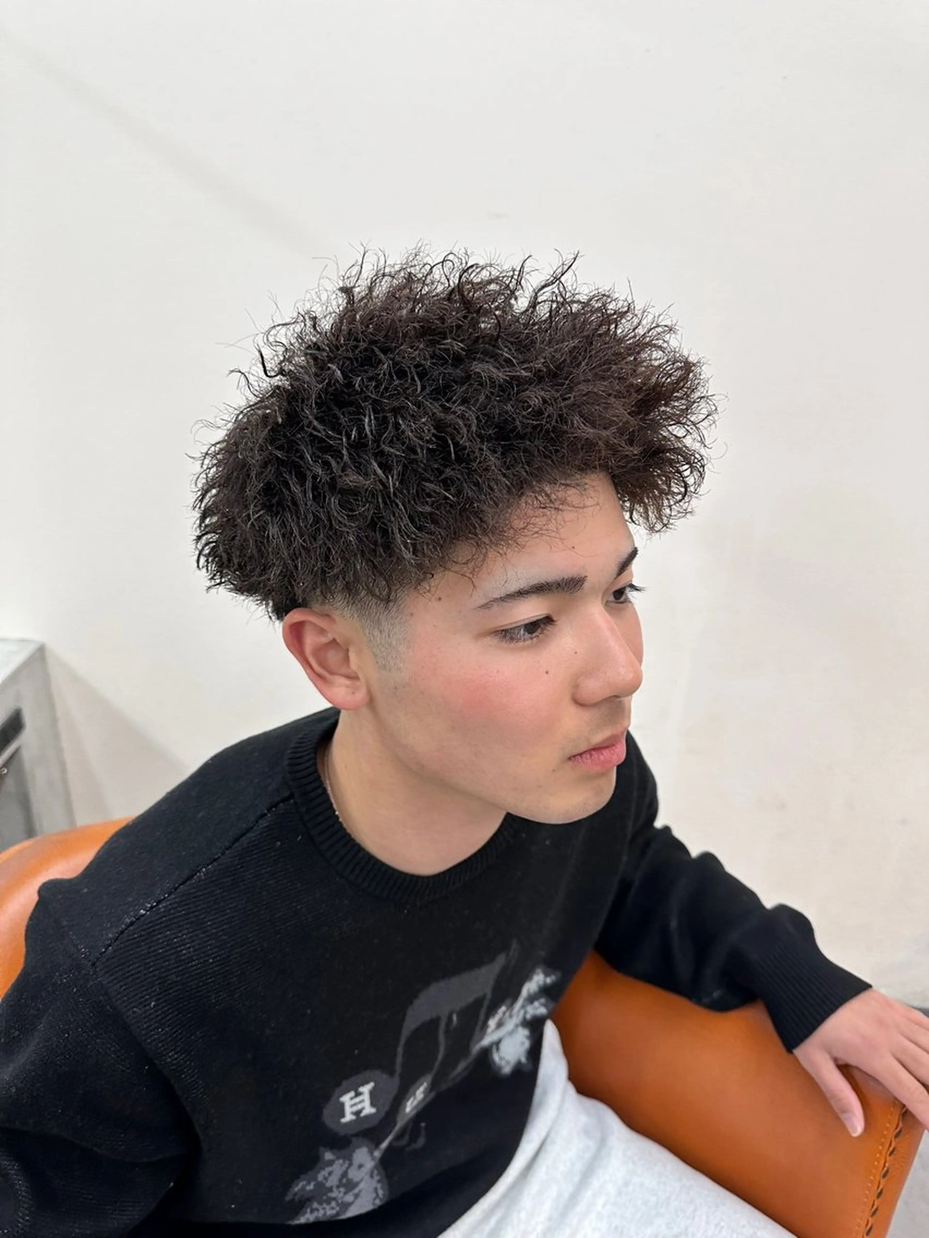 パーマ メンズ カット パーマ KING of hair by NOISM所属・梅田/メンズカット/ パーマ/秋本 大智のヘアスタイル