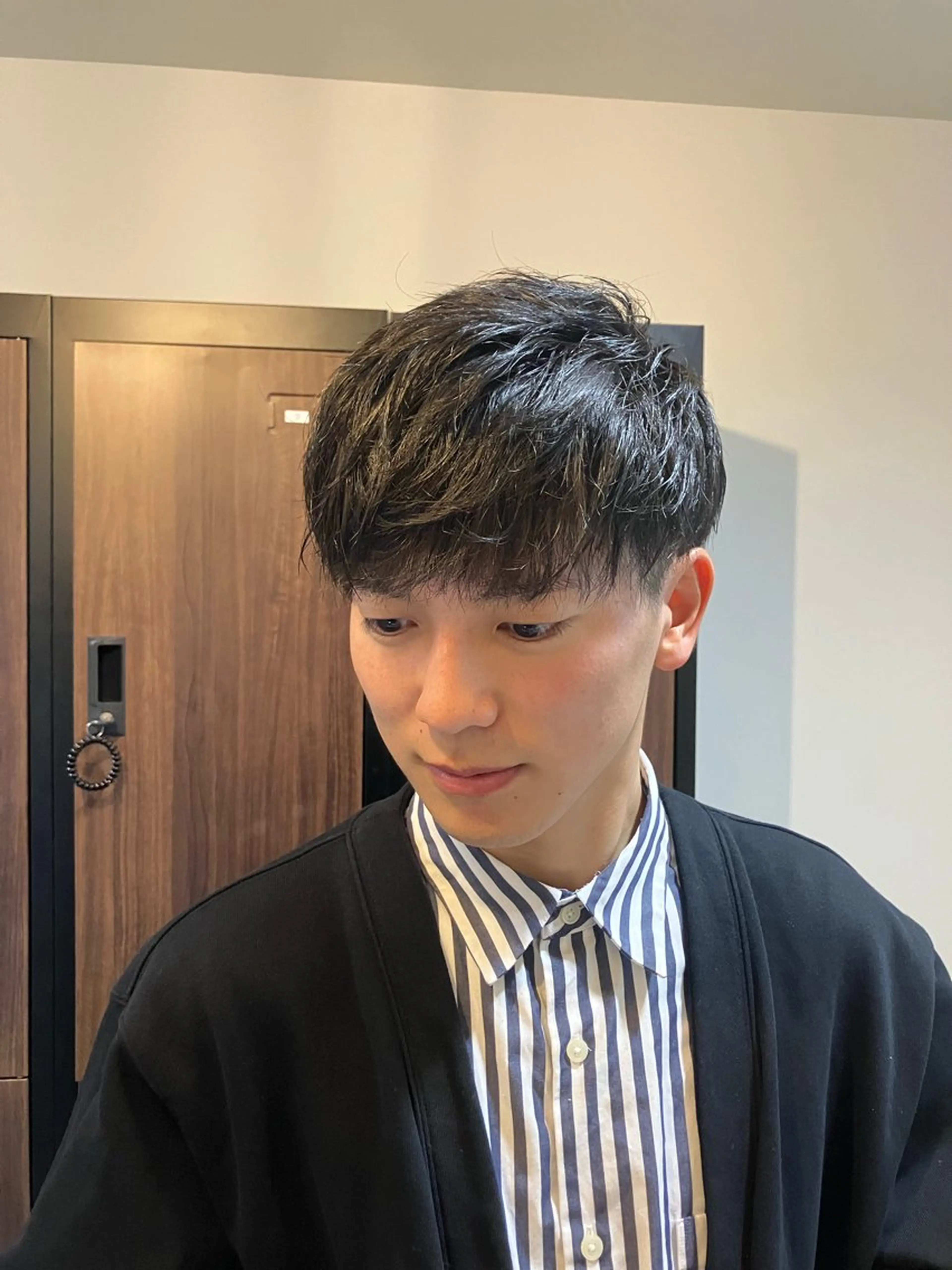 ショート メンズ メンズパーマ/心斎橋 /四ツ橋駅/しょうまのヘアスタイル