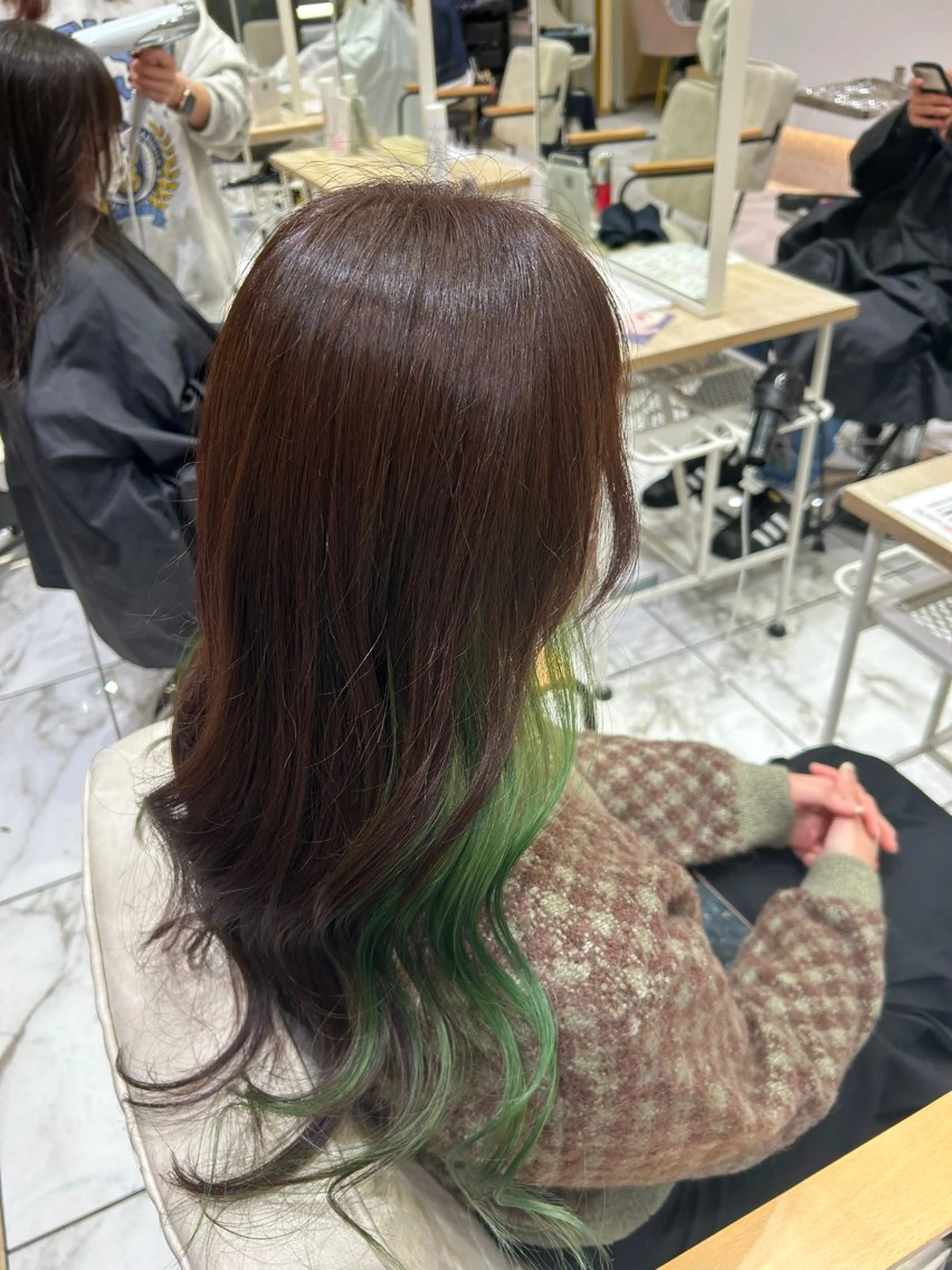 ロング カラー ヘアカラー 🦋sana🦋 🫧透明感カラー🫧のヘアスタイル