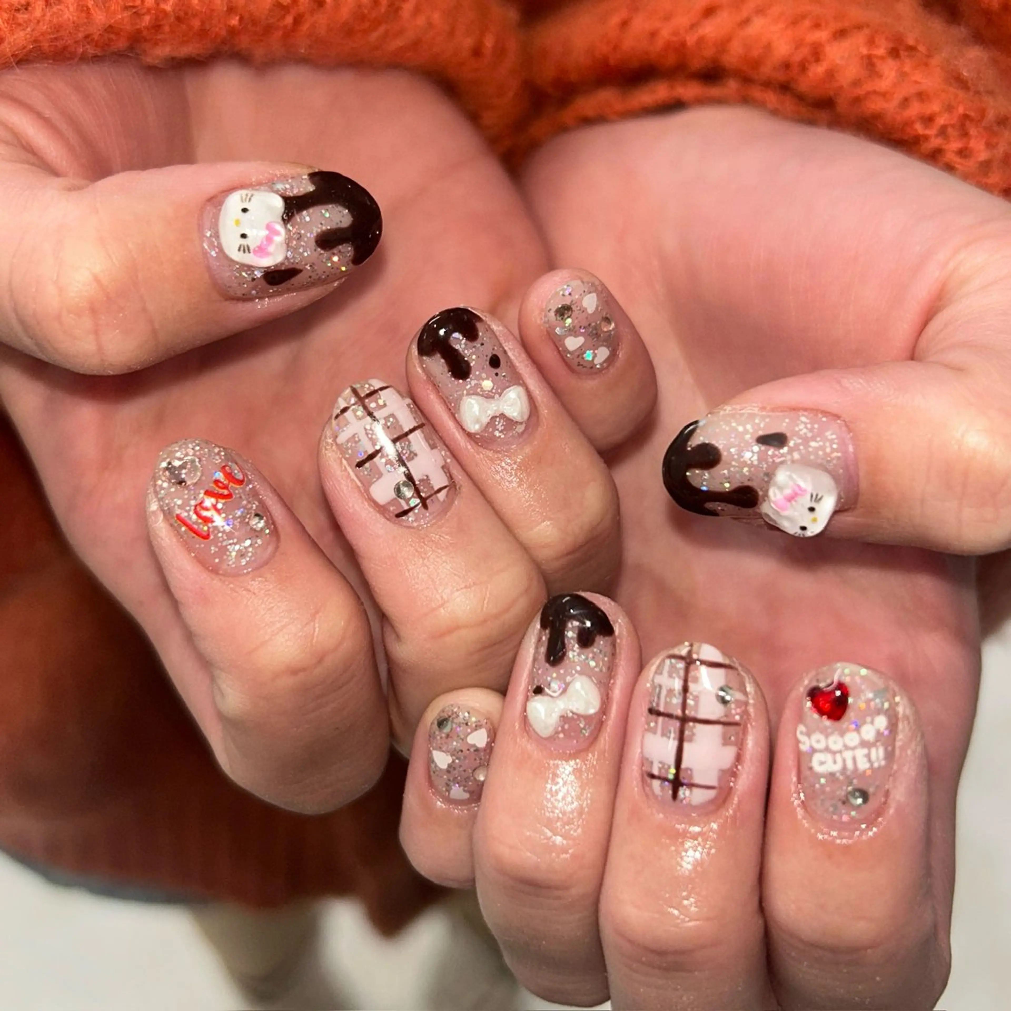 ネイル ハンドネイル MODA MANAMIᵕ̈のネイルデザイン