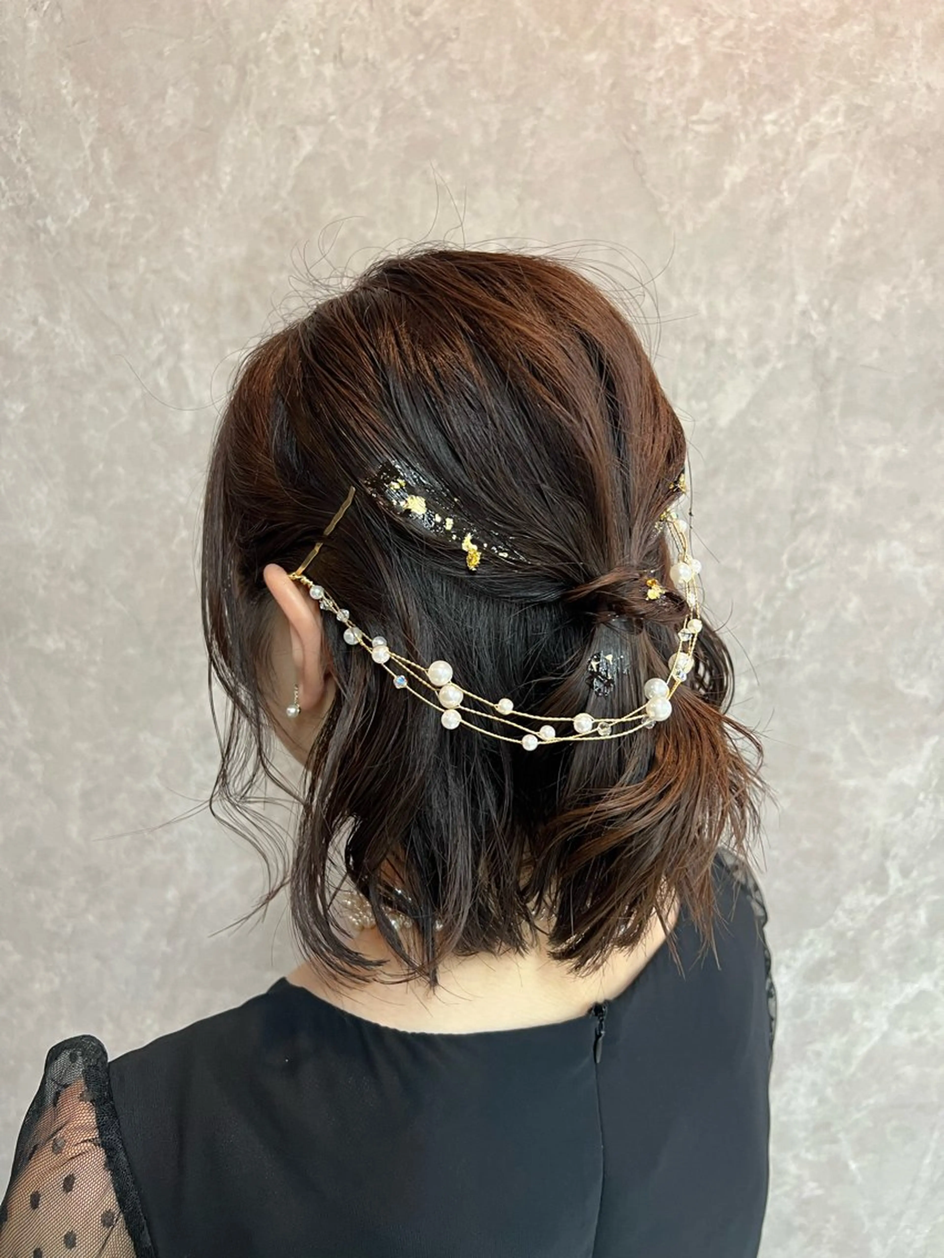 ヘアアレンジ 結婚式・ブライダル ヘアセット 🌻belle /JUMA🌻のヘアスタイル