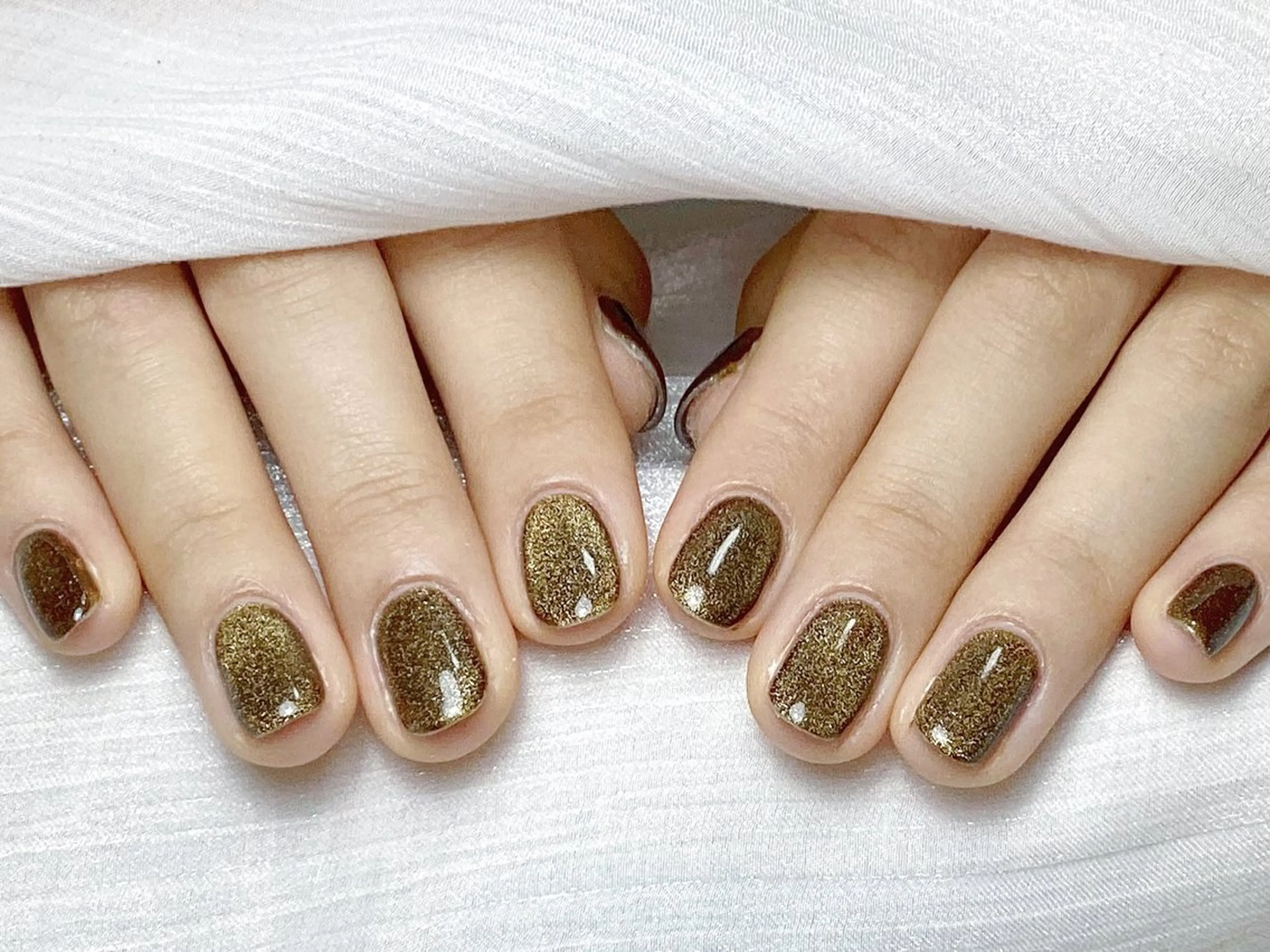 ネイル 長さ出し フレンチネイル グラデーション マグネットネイル マグネットフレンチ ハンドネイル ハンドケア ⭐️Dreamy Nail⭐️のネイルデザイン