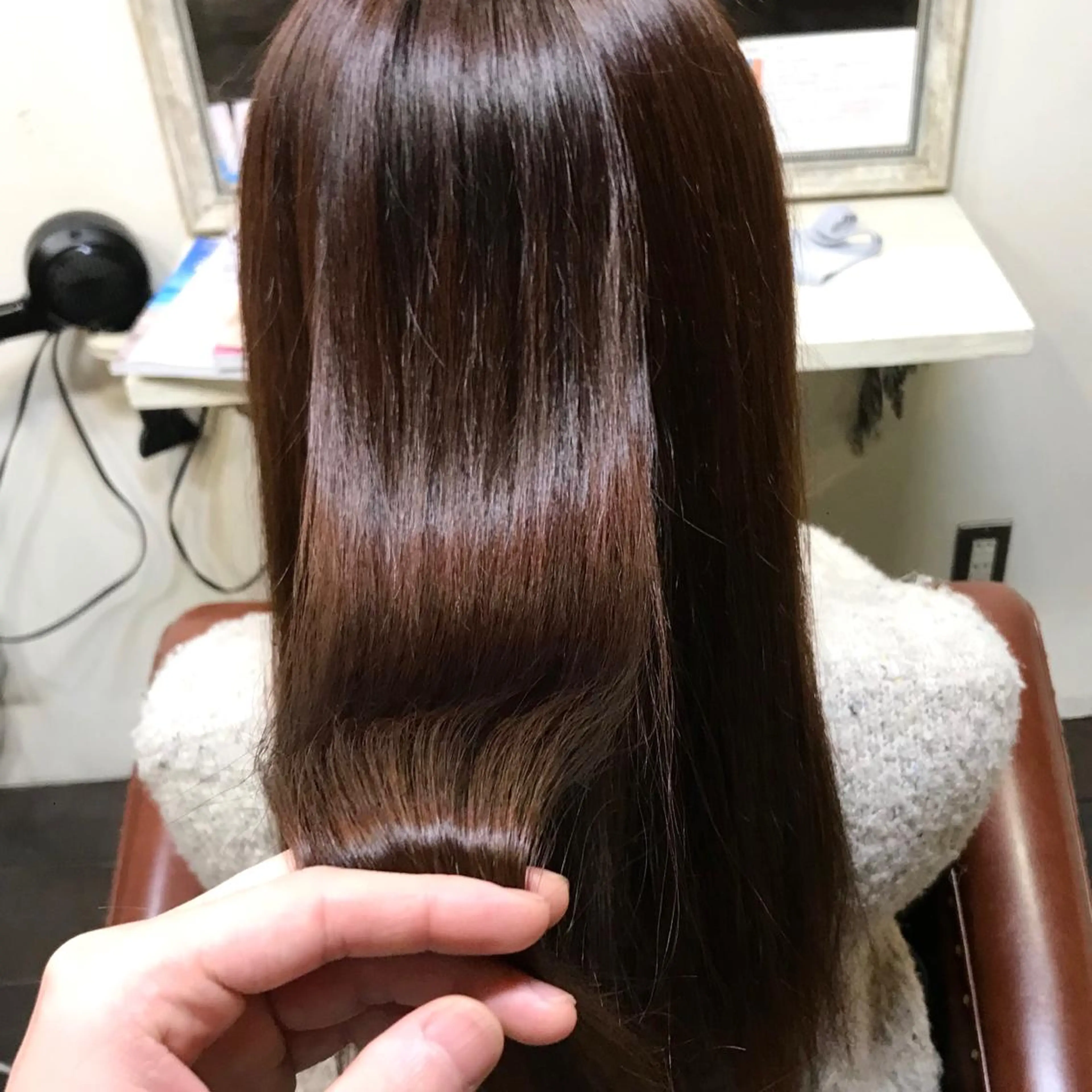 ロング カラー トリートメント カット トリートメント ヘッドスパ 松田 卓也のヘアスタイル