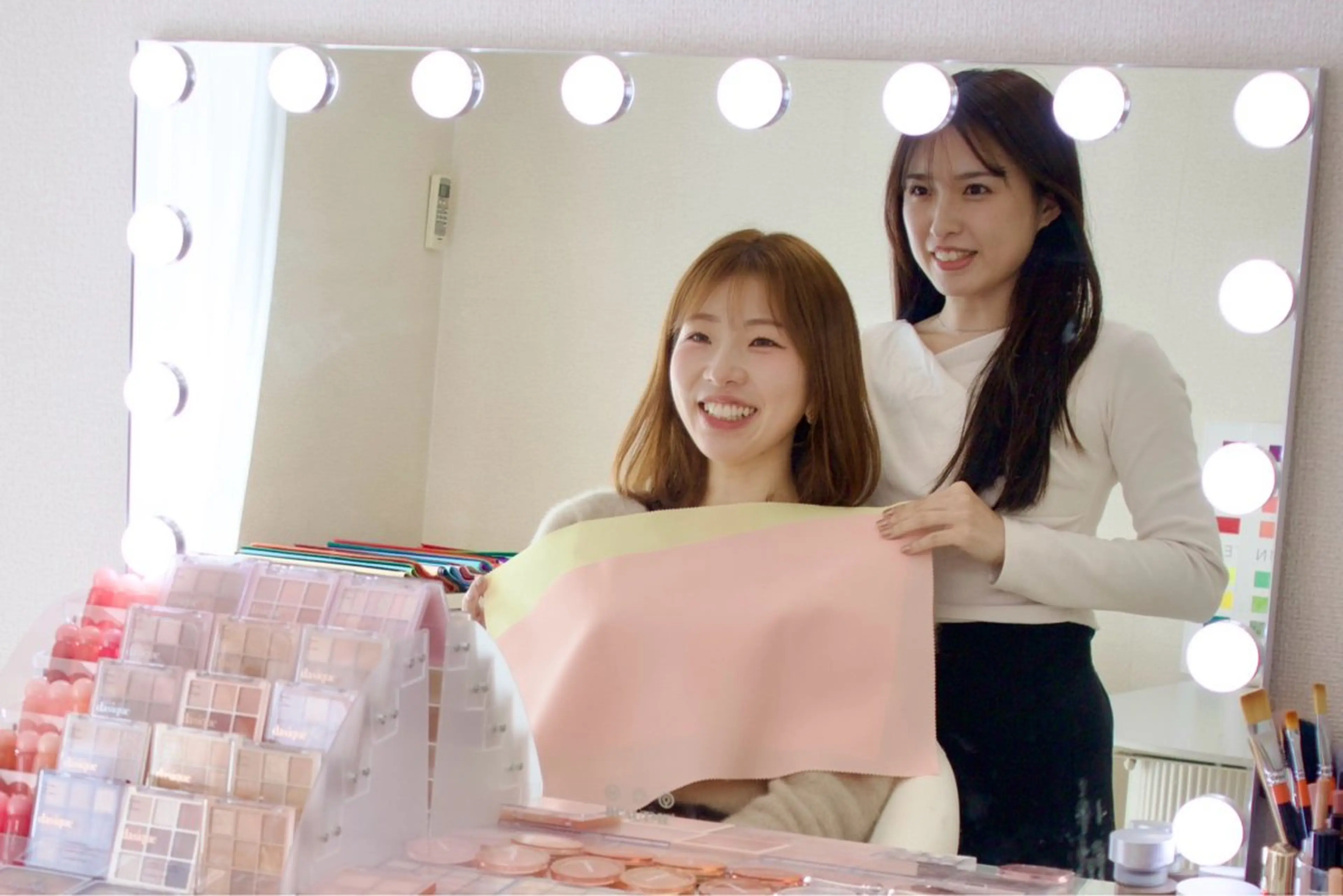 【ペア診断】モニター価格✨パーソナルカラー診断90分♪4シーズン/ベストカラー/コスメアドバイス付き🪞の写真