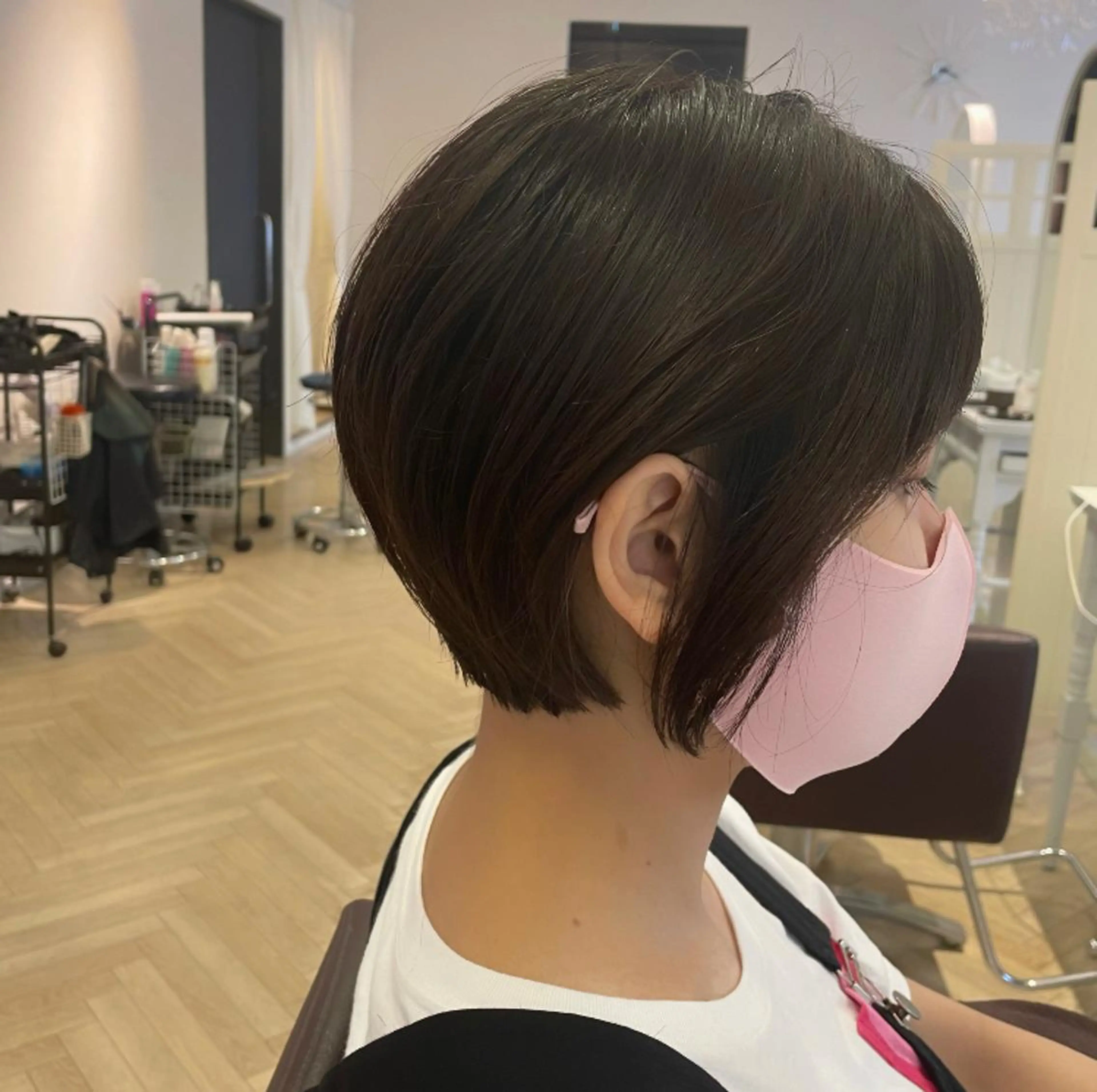 ショート カット ヘアカラー トリートメント イーラ栄所属・Topstylist 髪質改善縮毛矯正山本のヘアスタイル