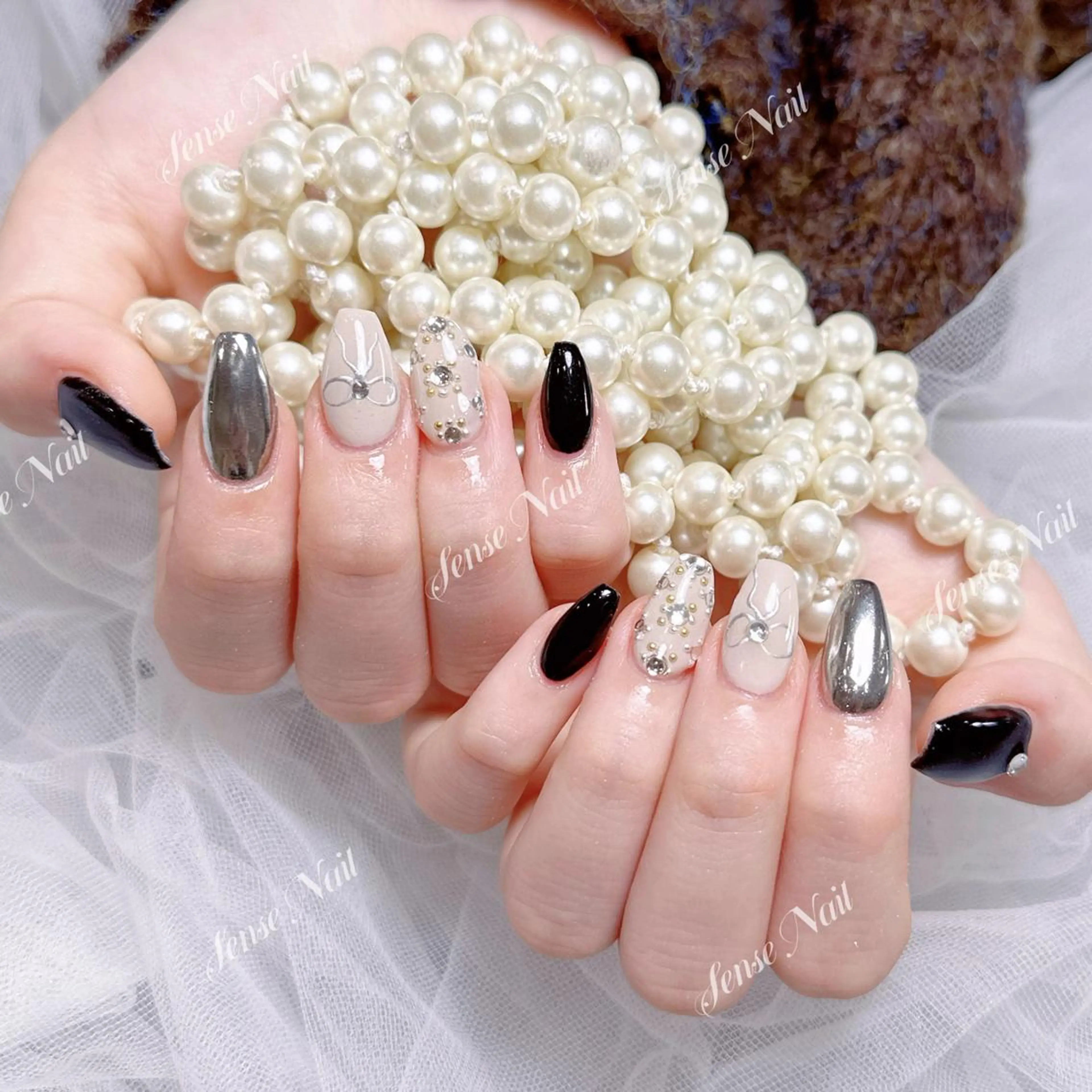 ネイル ハンドネイル 🎀Sense Nail新宿店🎀のネイルデザイン