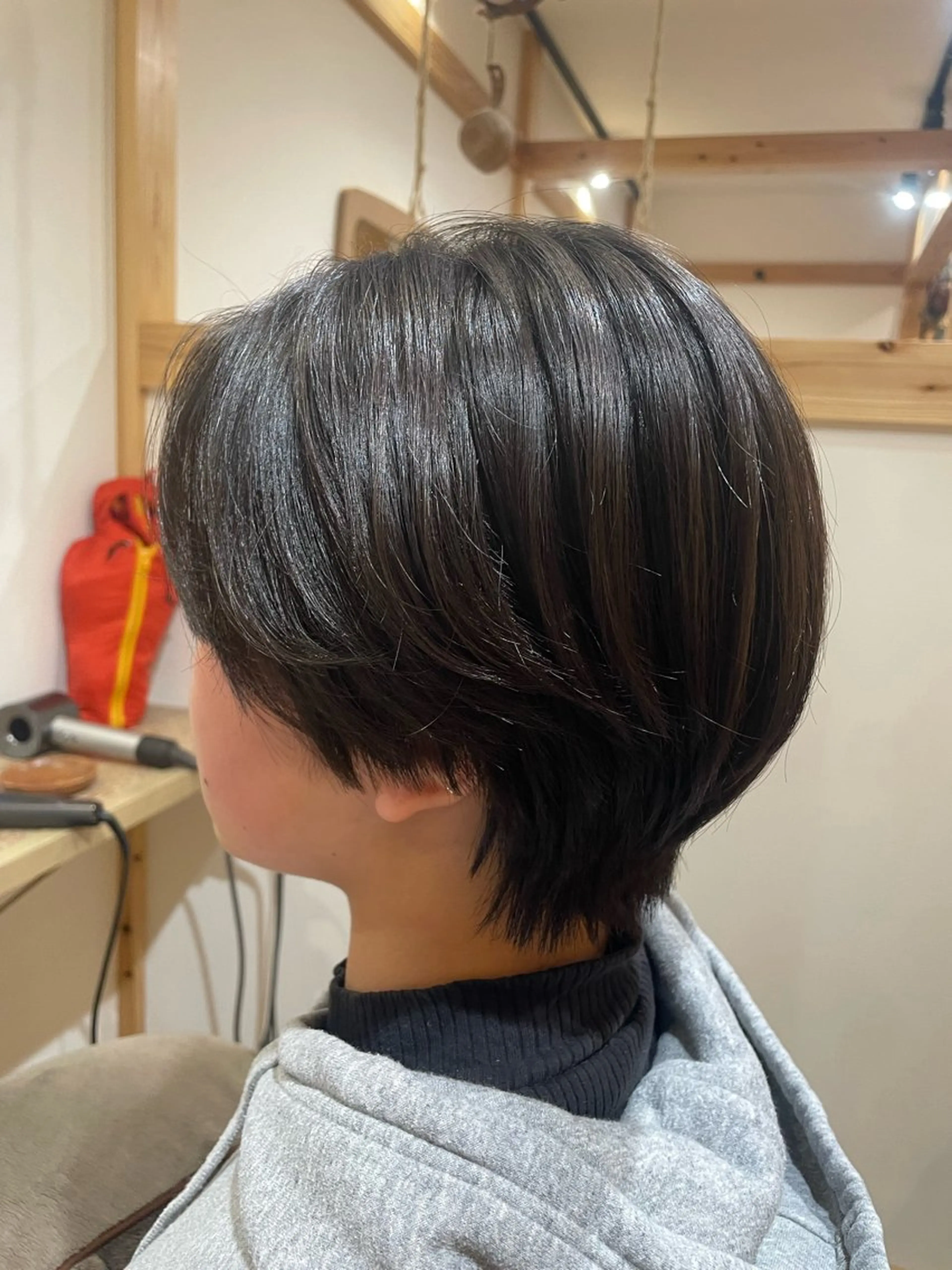 ショート ショートヘア カット パーマ 山口里莉 /パーマスタイルのヘアスタイル