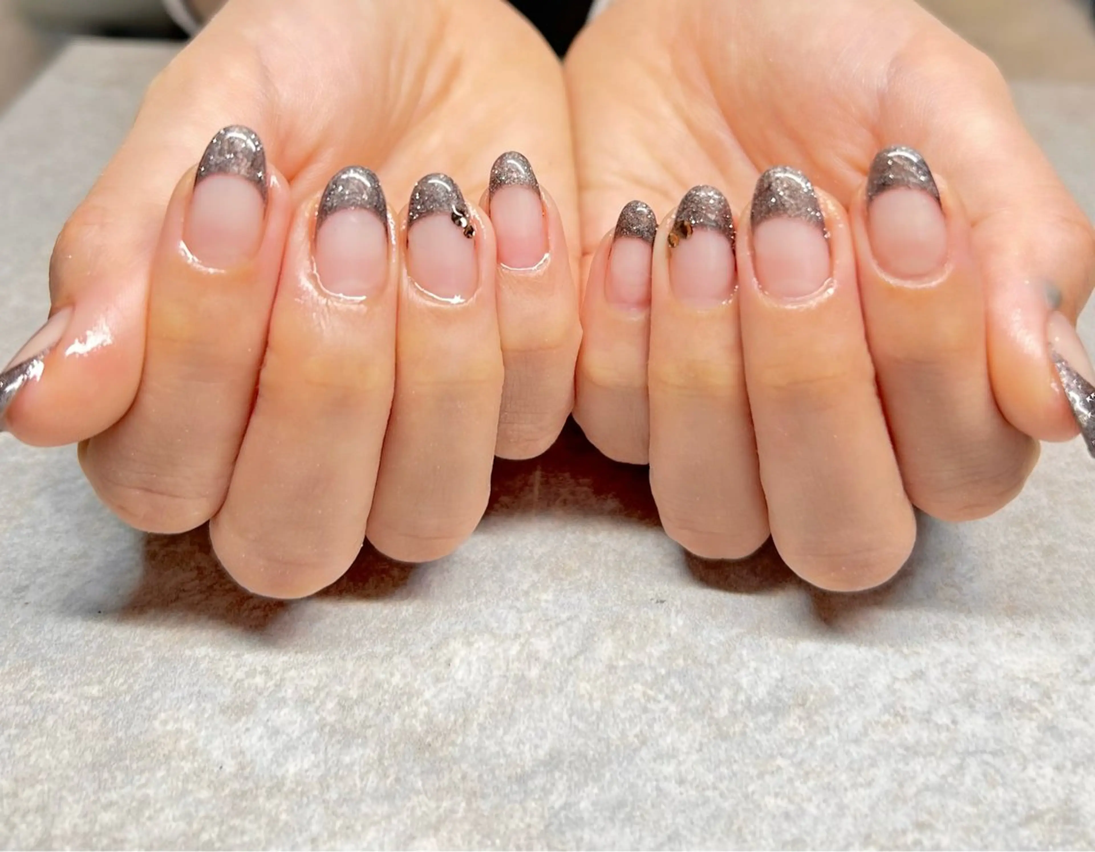 ネイル 長さ出し 持ち込み 春ネイル N.style所属・Ｎ. styleのネイルデザイン