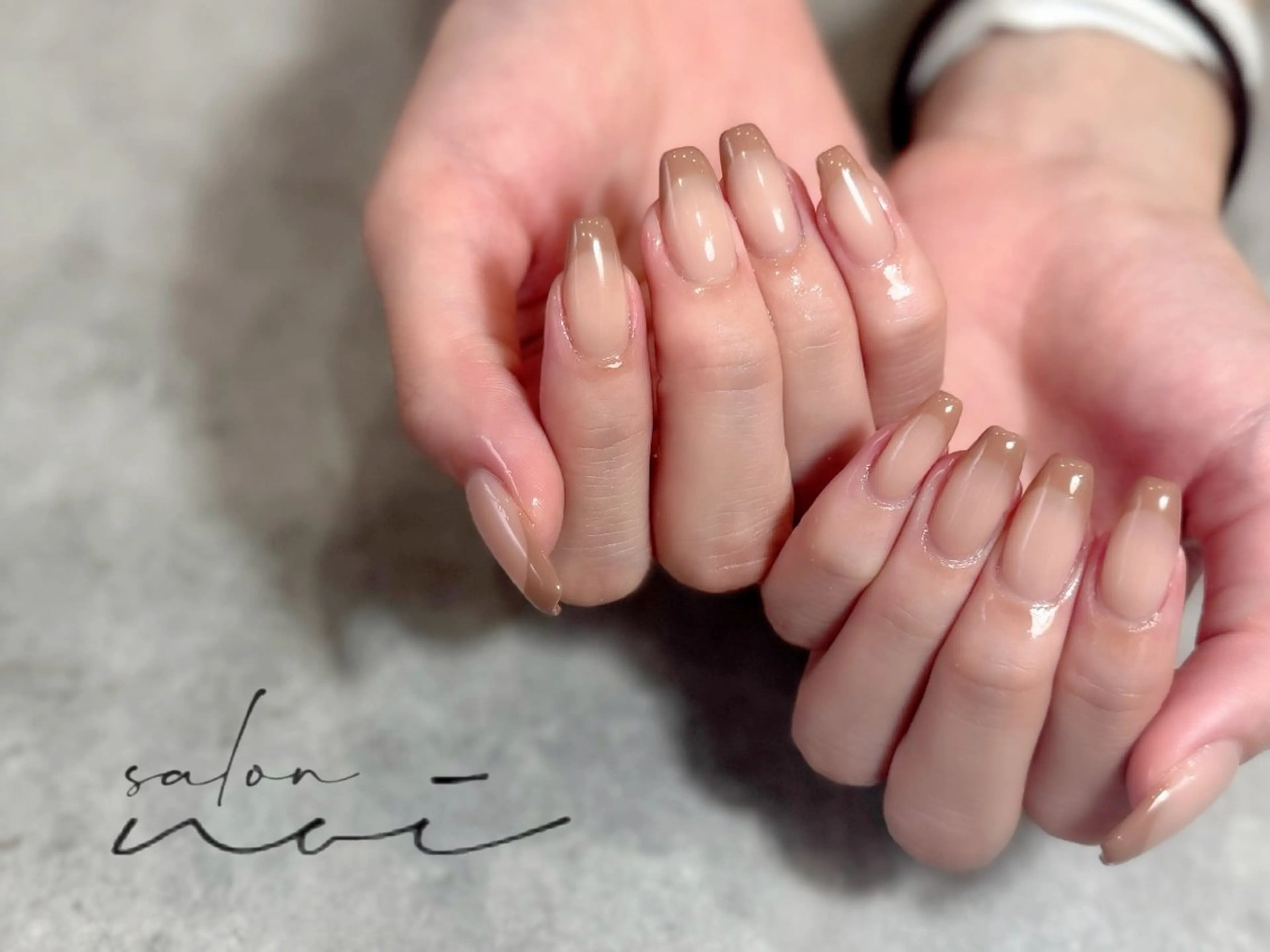 ネイル フレンチネイル ハンドネイル salon noi所属・salon noiのネイルデザイン