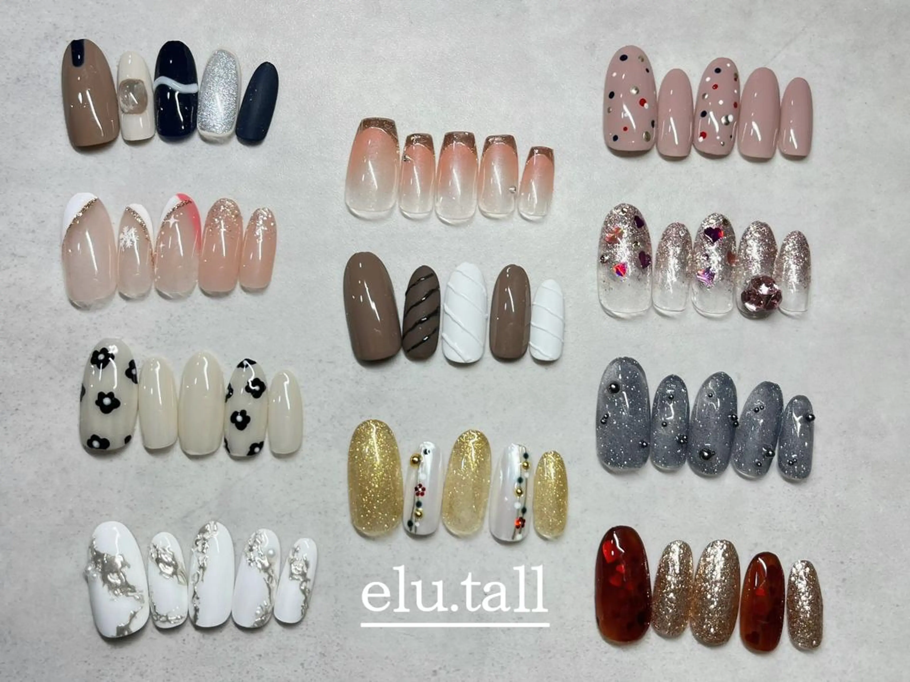 ネイル ハンドネイル elu船橋店 ayakaのネイルデザイン
