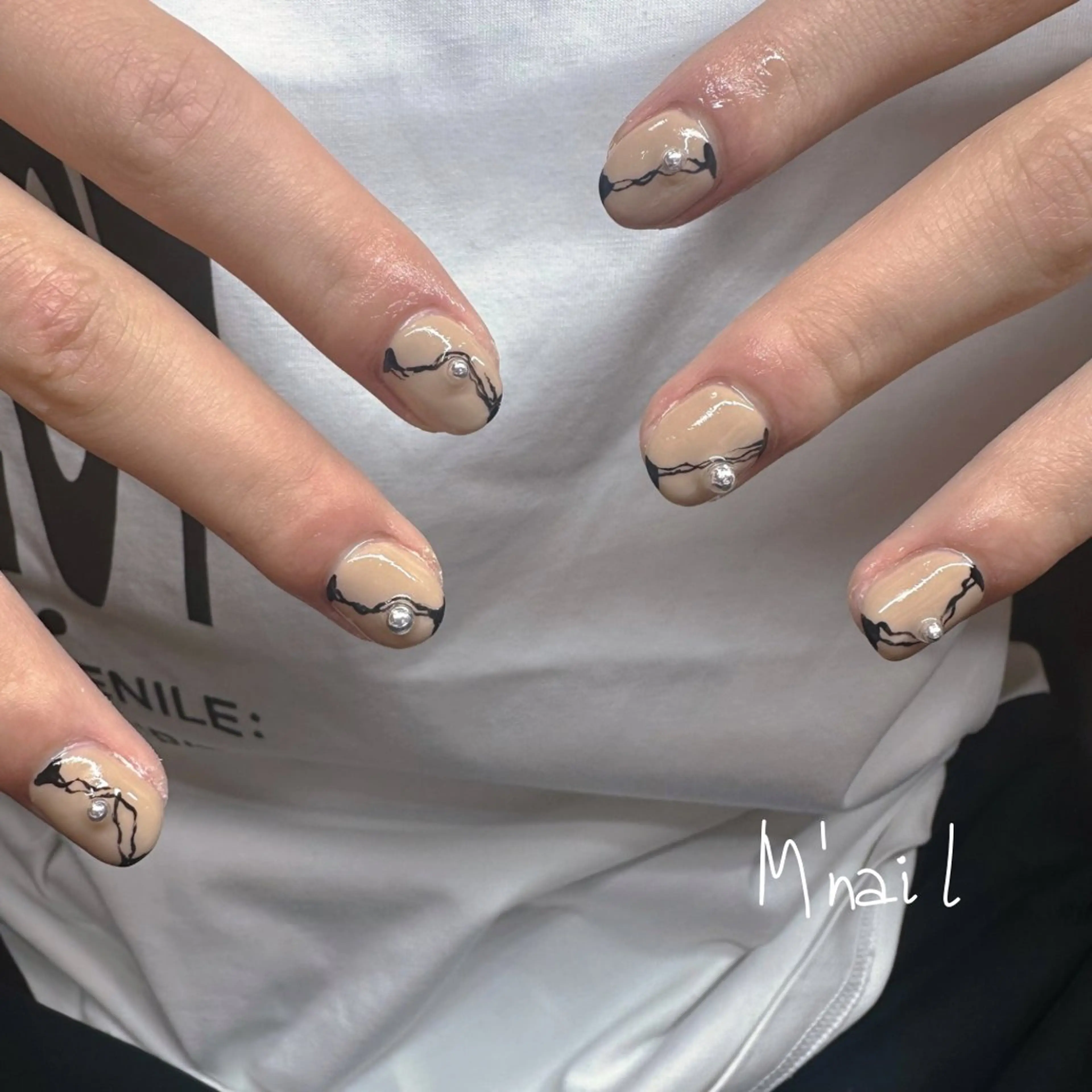 ネイル メンズネイル ハンドネイル M' nailのネイルデザイン