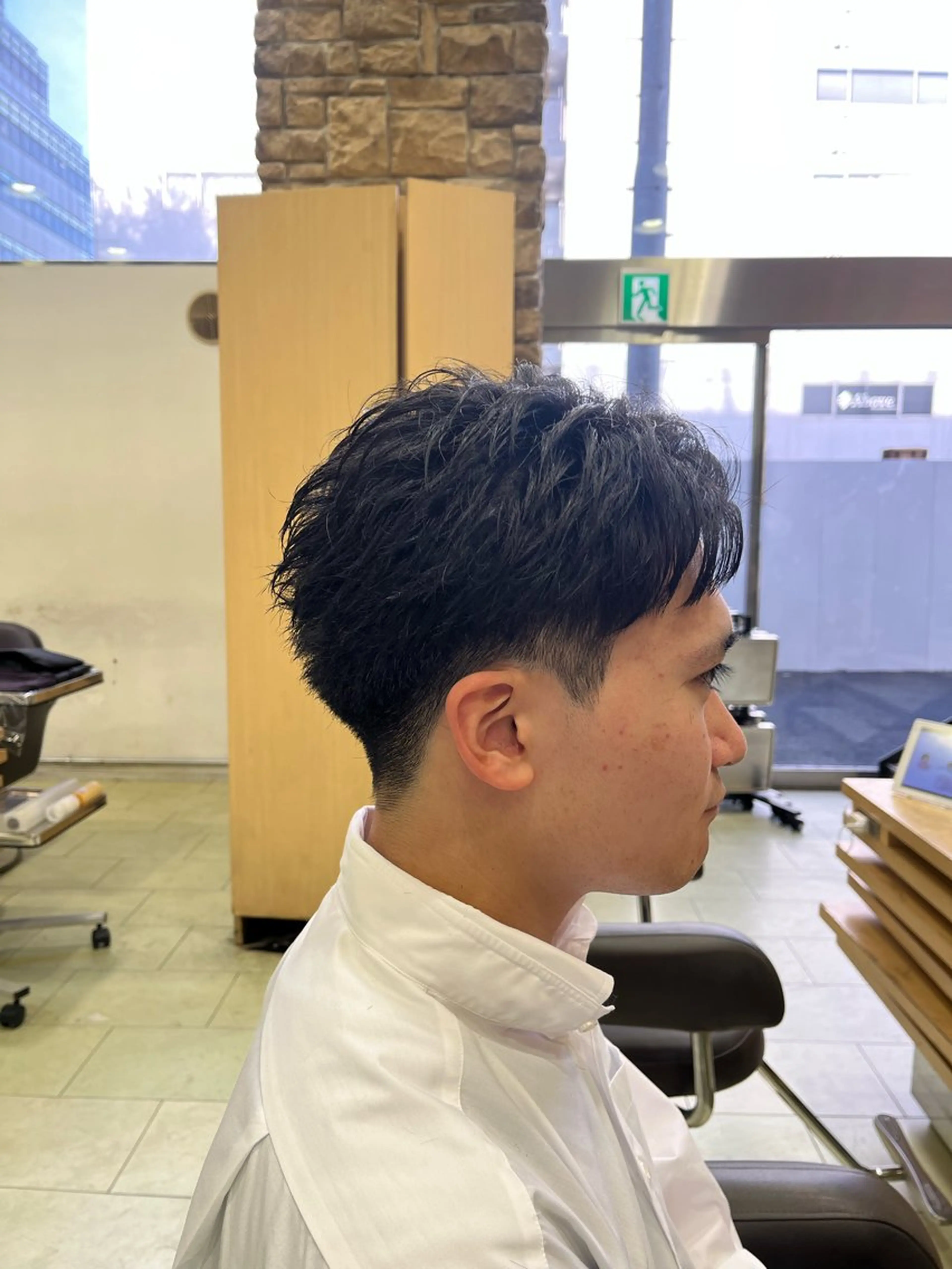 ショート メンズ だいじゅ/パーマ/ メンズカット/カラーのヘアスタイル