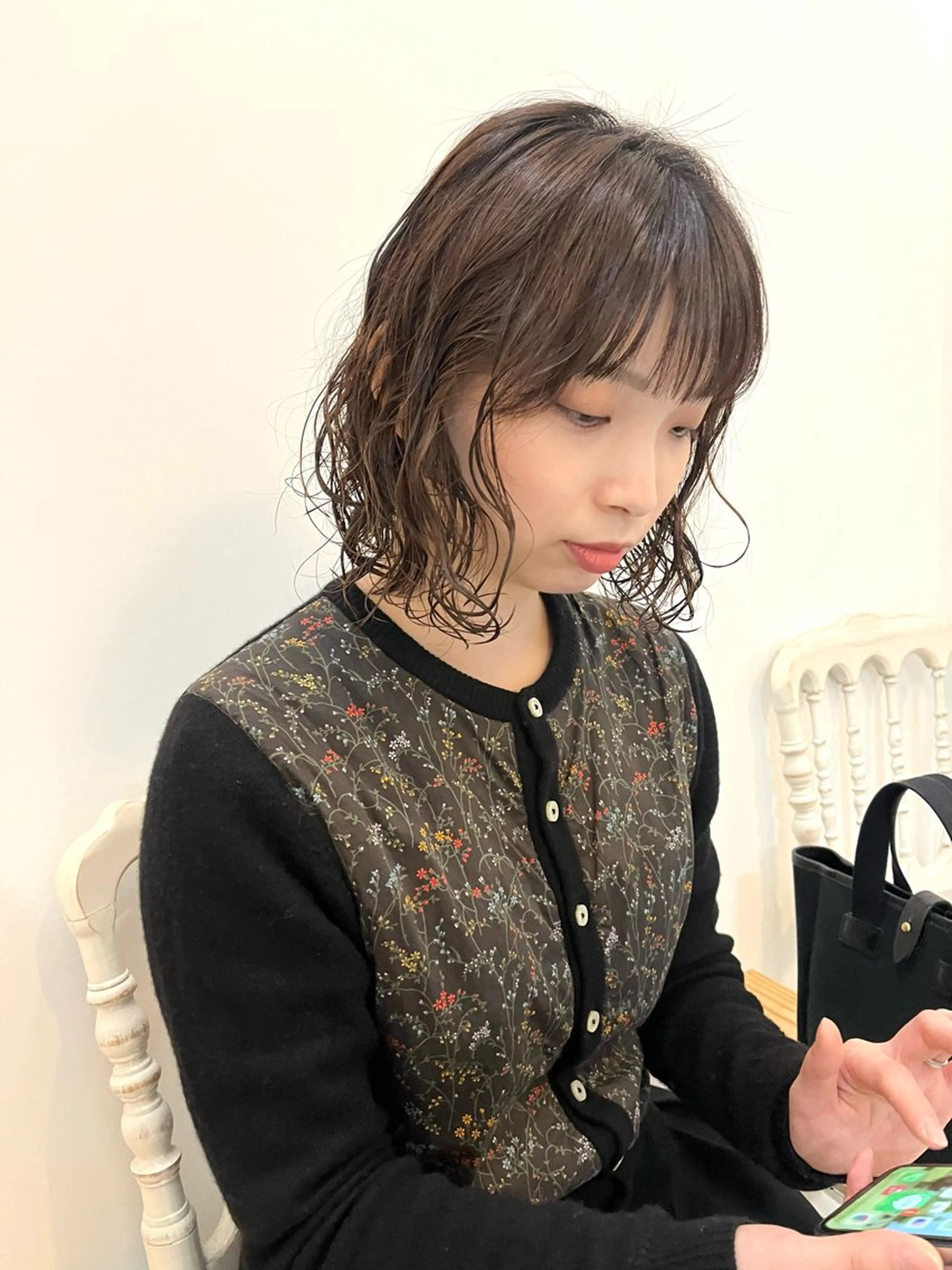 ミディアム パーマ ミディアムパーマ lole.所属・lole. まさきのヘアスタイル