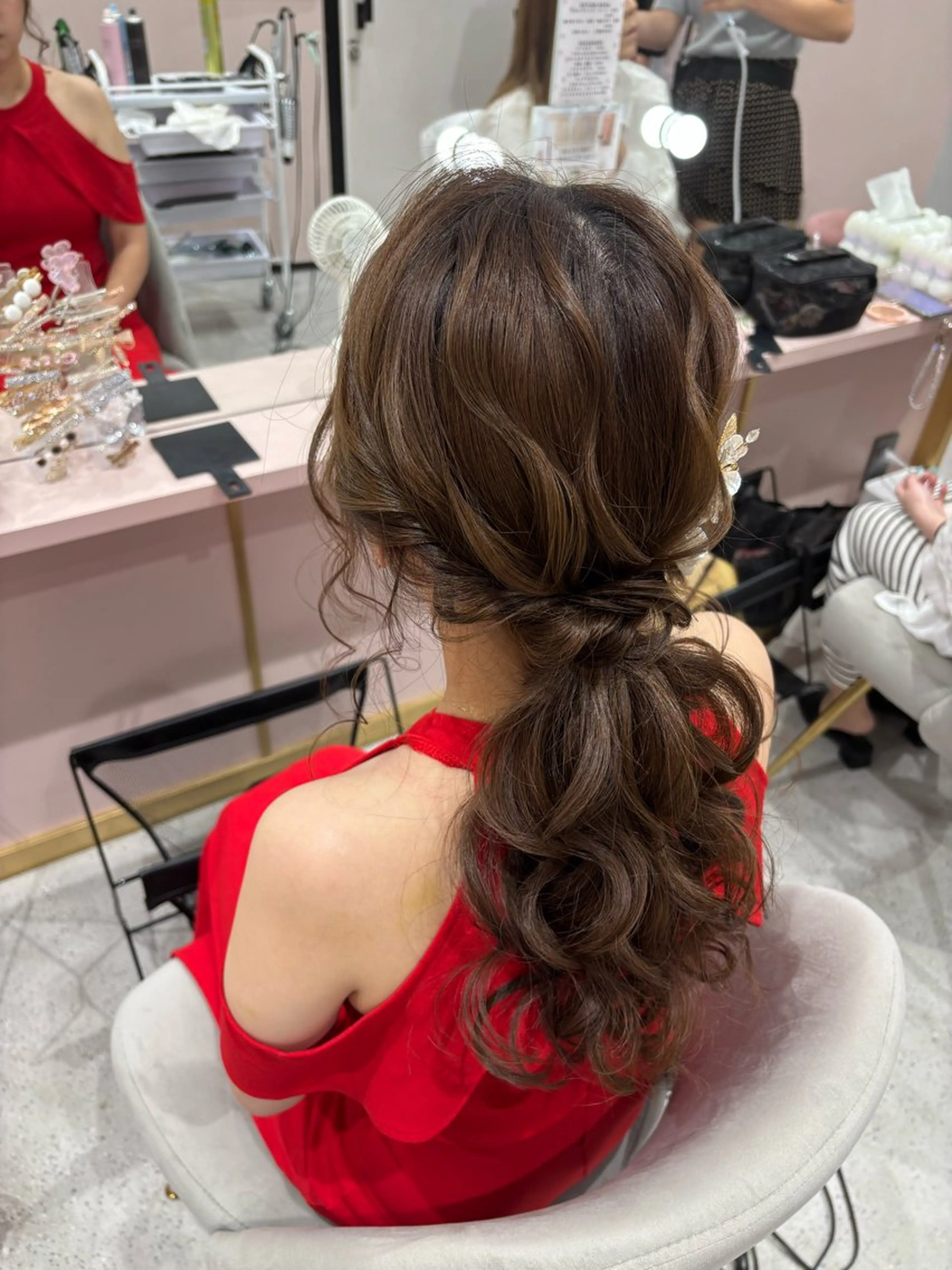 ヘアアレンジ lien natsukiのヘアスタイル