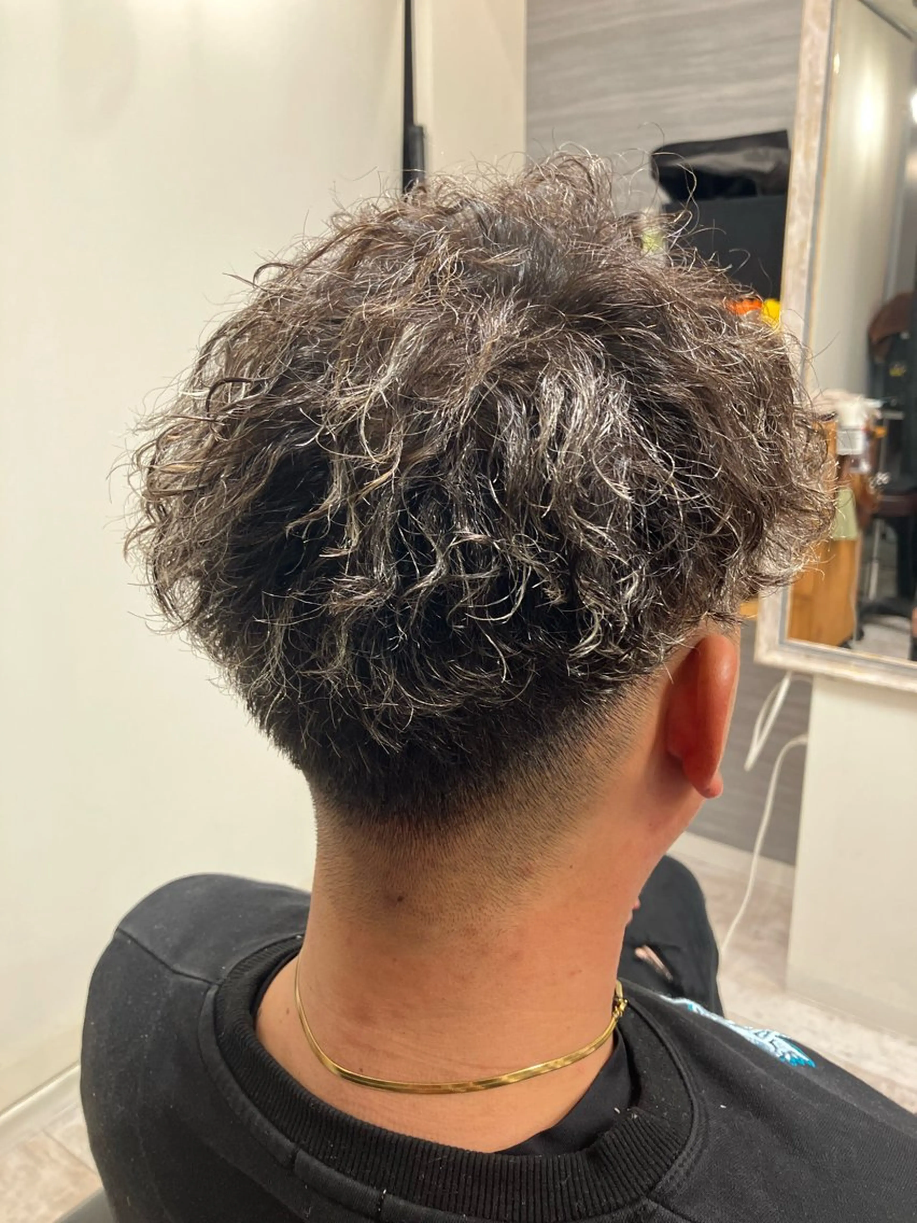 パーマ メンズ カット ヘアカラー パーマ メンズ特化/パーマ/ フェードWATARUのヘアスタイル