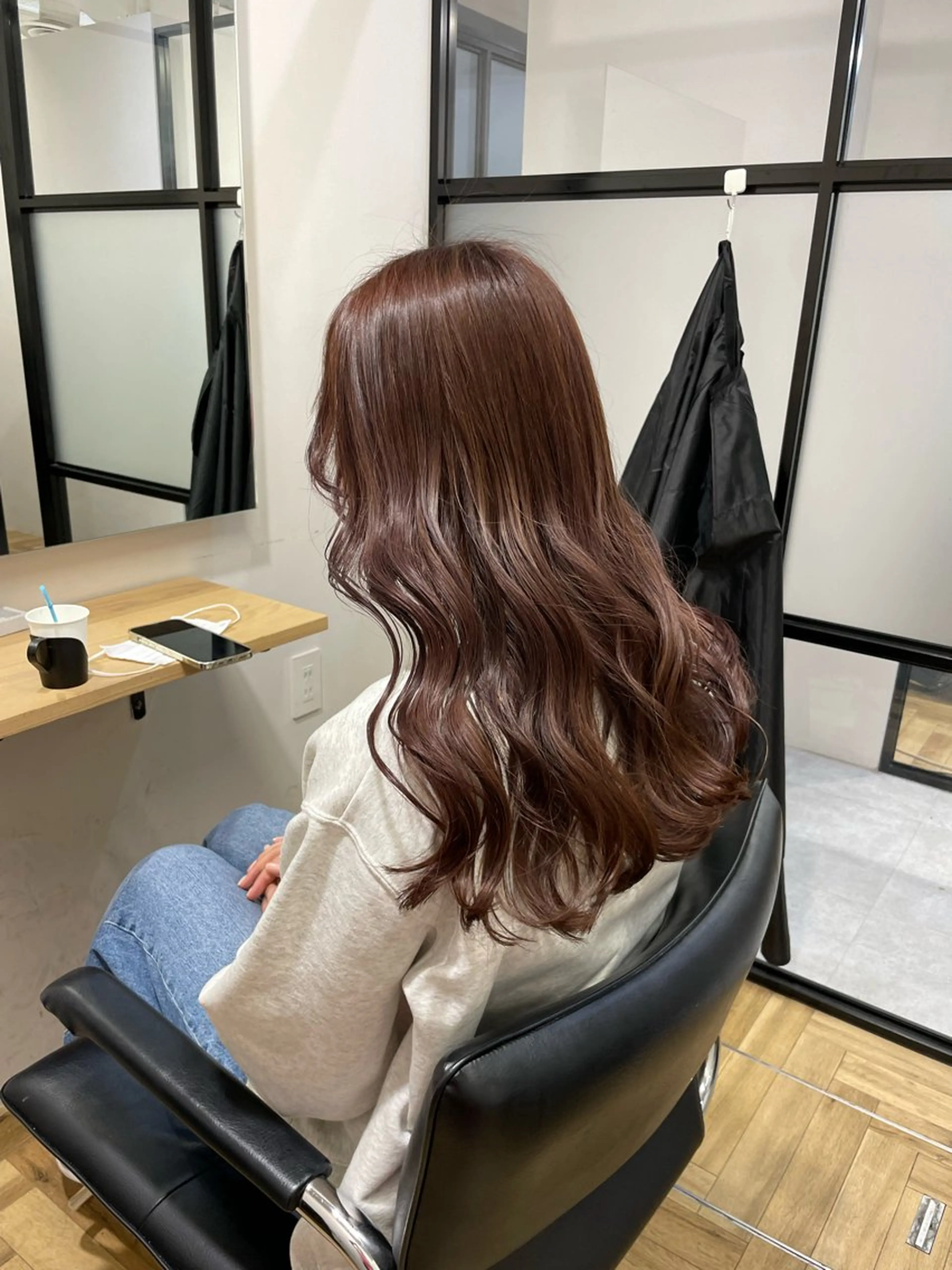 セミロング akane .のヘアスタイル
