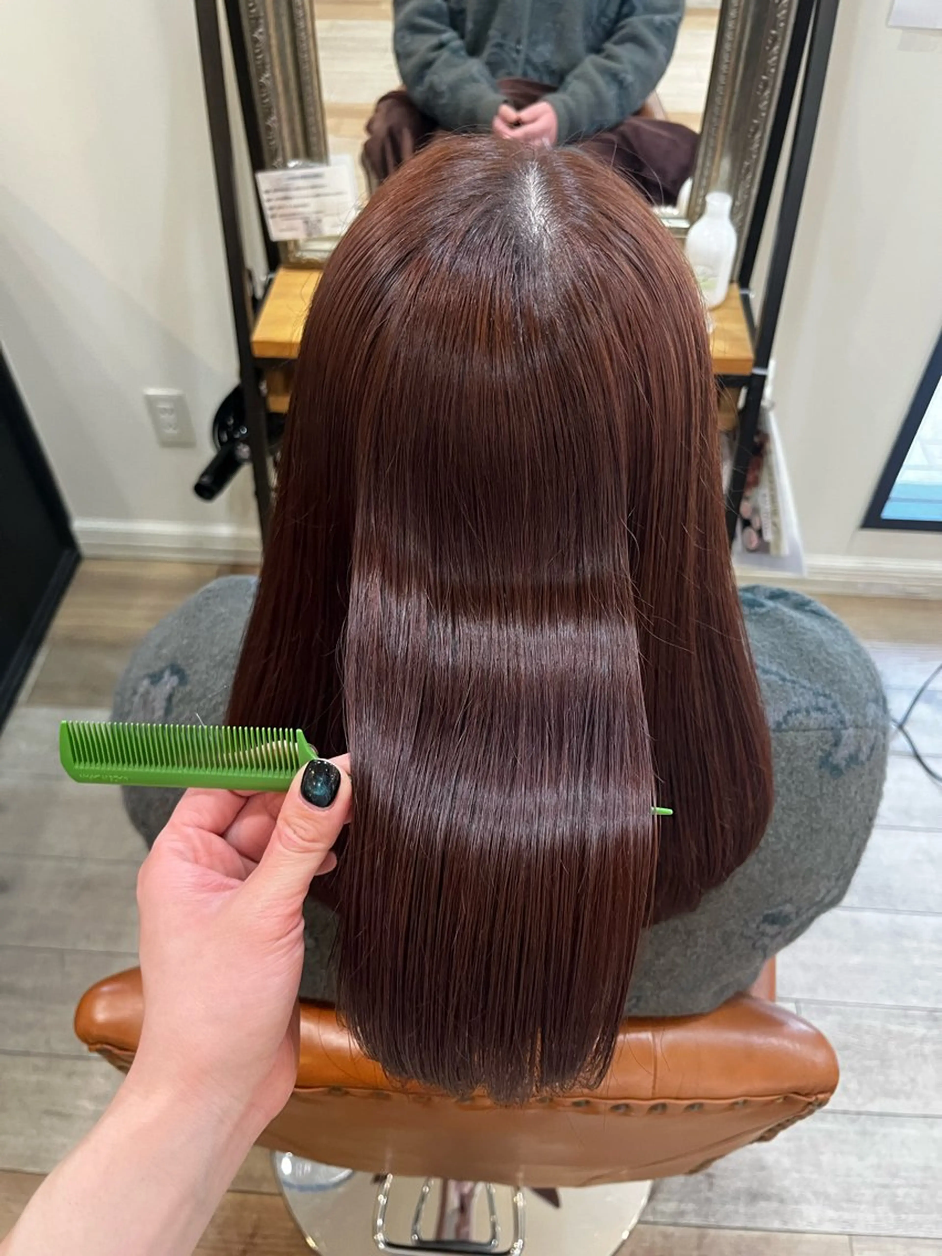セミロング ヘアカラー みゆ/カラー モデル募集中🎀🤍のヘアスタイル
