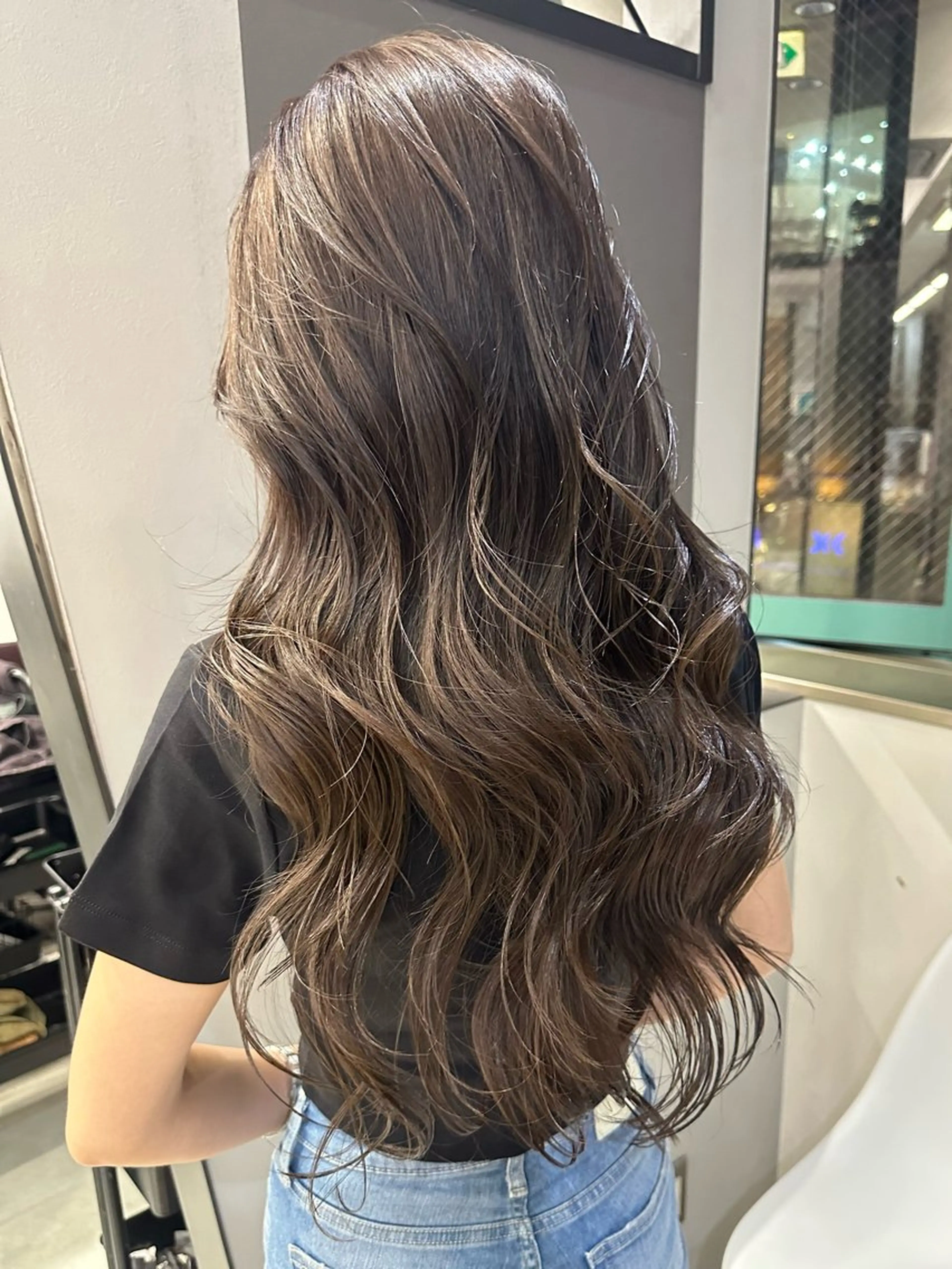 ロング カラー GiseL宗像所属・GiseL宗像 HiROEのヘアスタイル