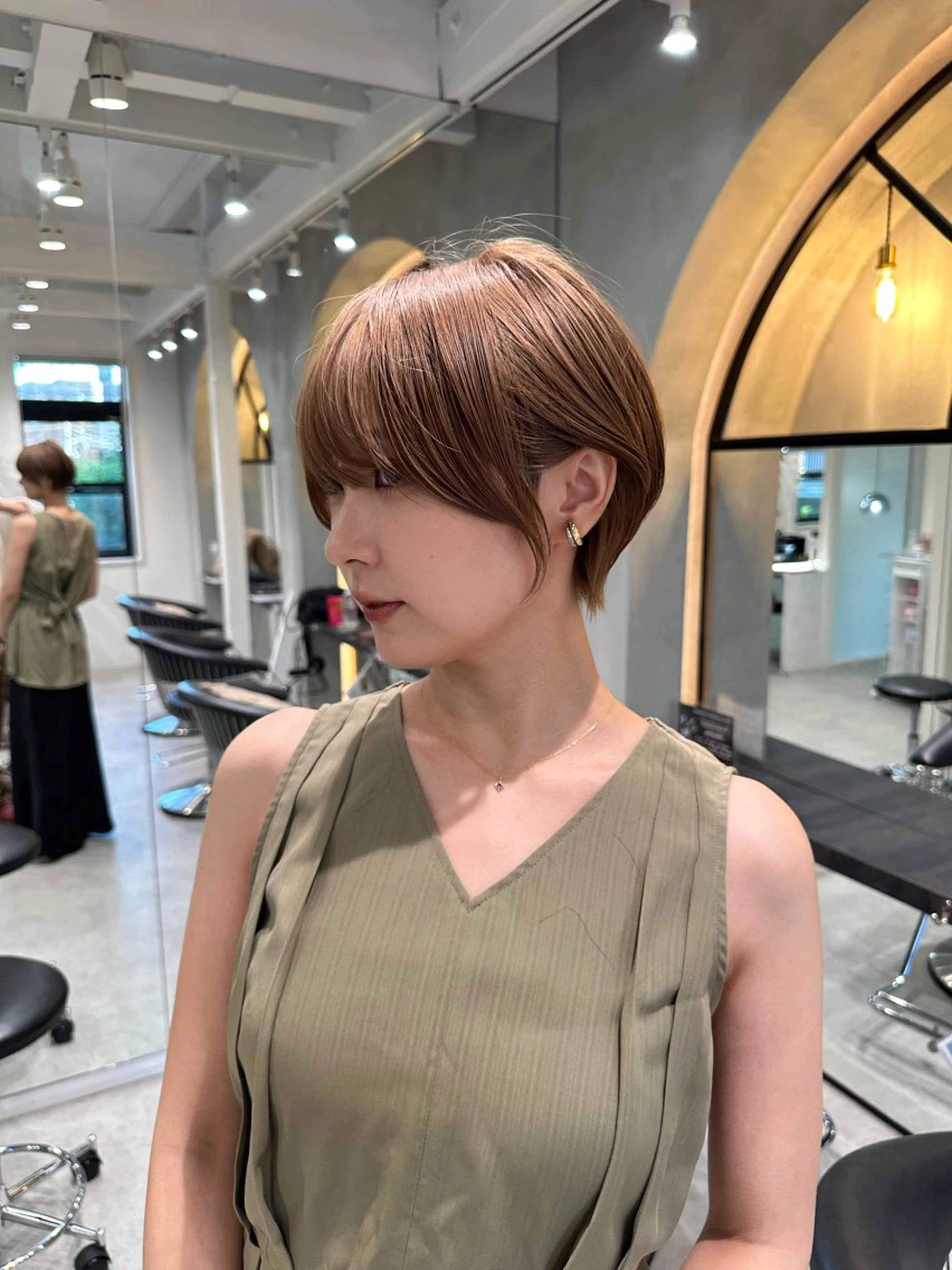 ショート ショートヘア taiga ショート /レイヤー/矯正🌈のヘアスタイル