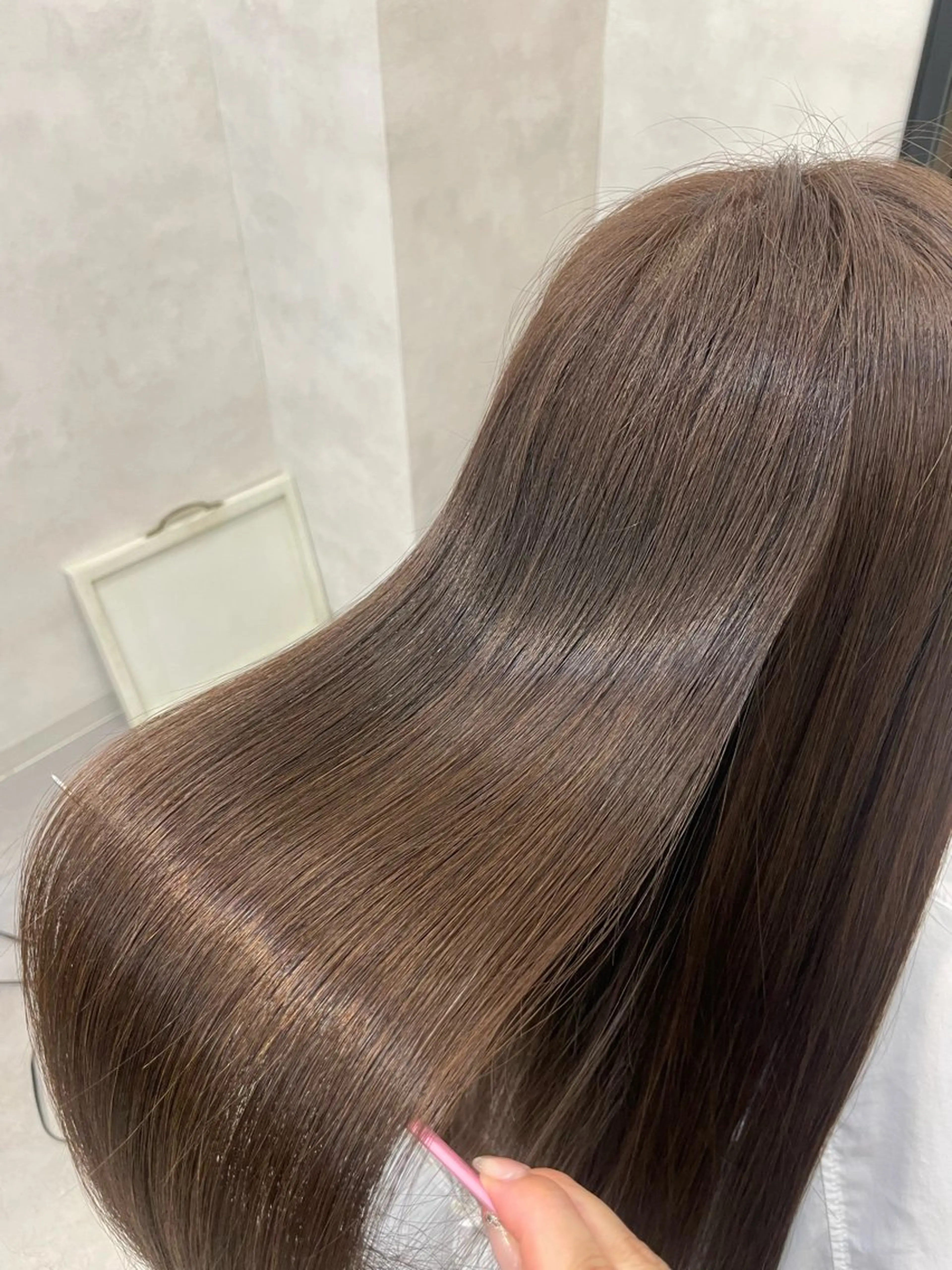 ロング カラー ヘアカラー トリートメント 今村 南穂のヘアスタイル
