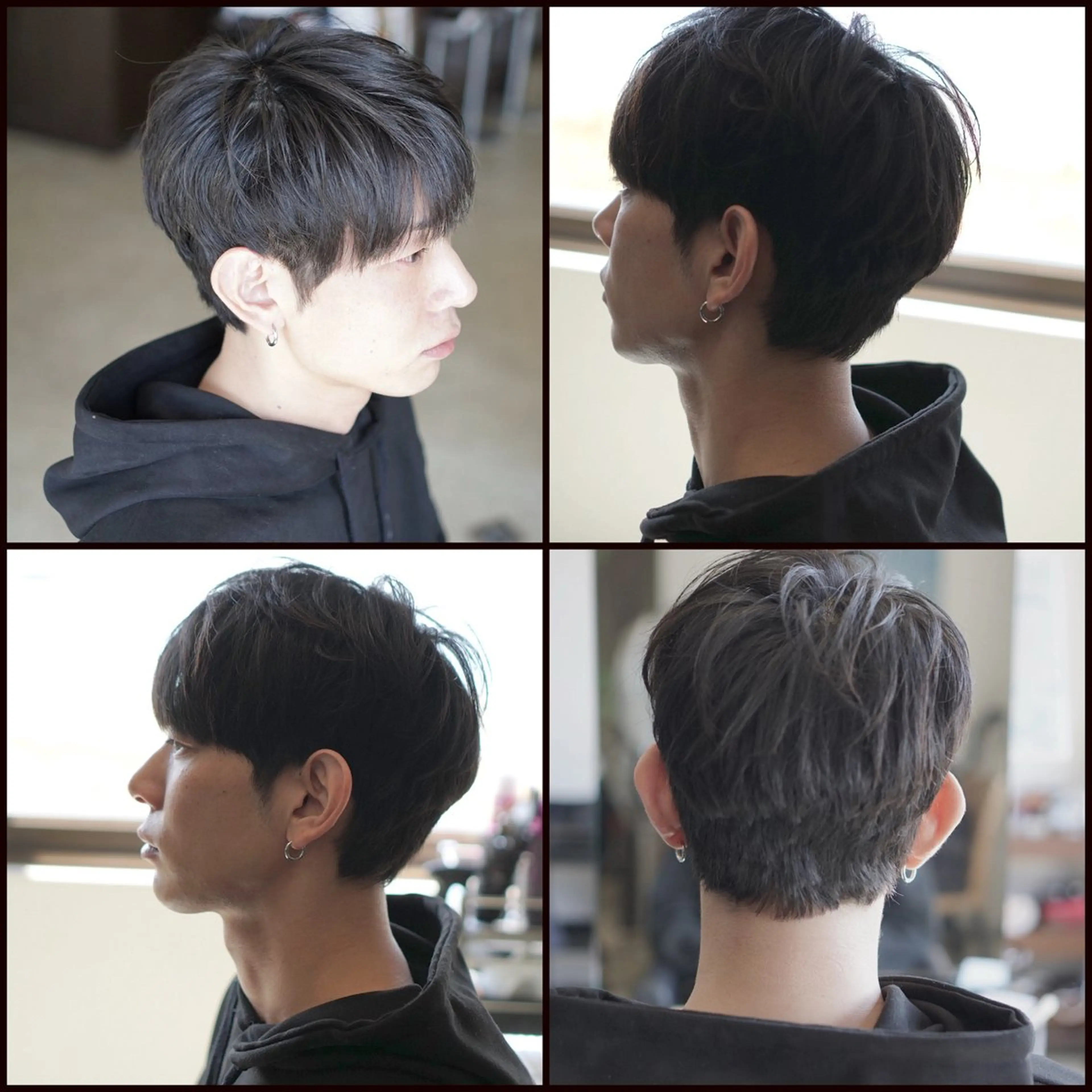 ショート メンズ カット 中島 剛のヘアスタイル