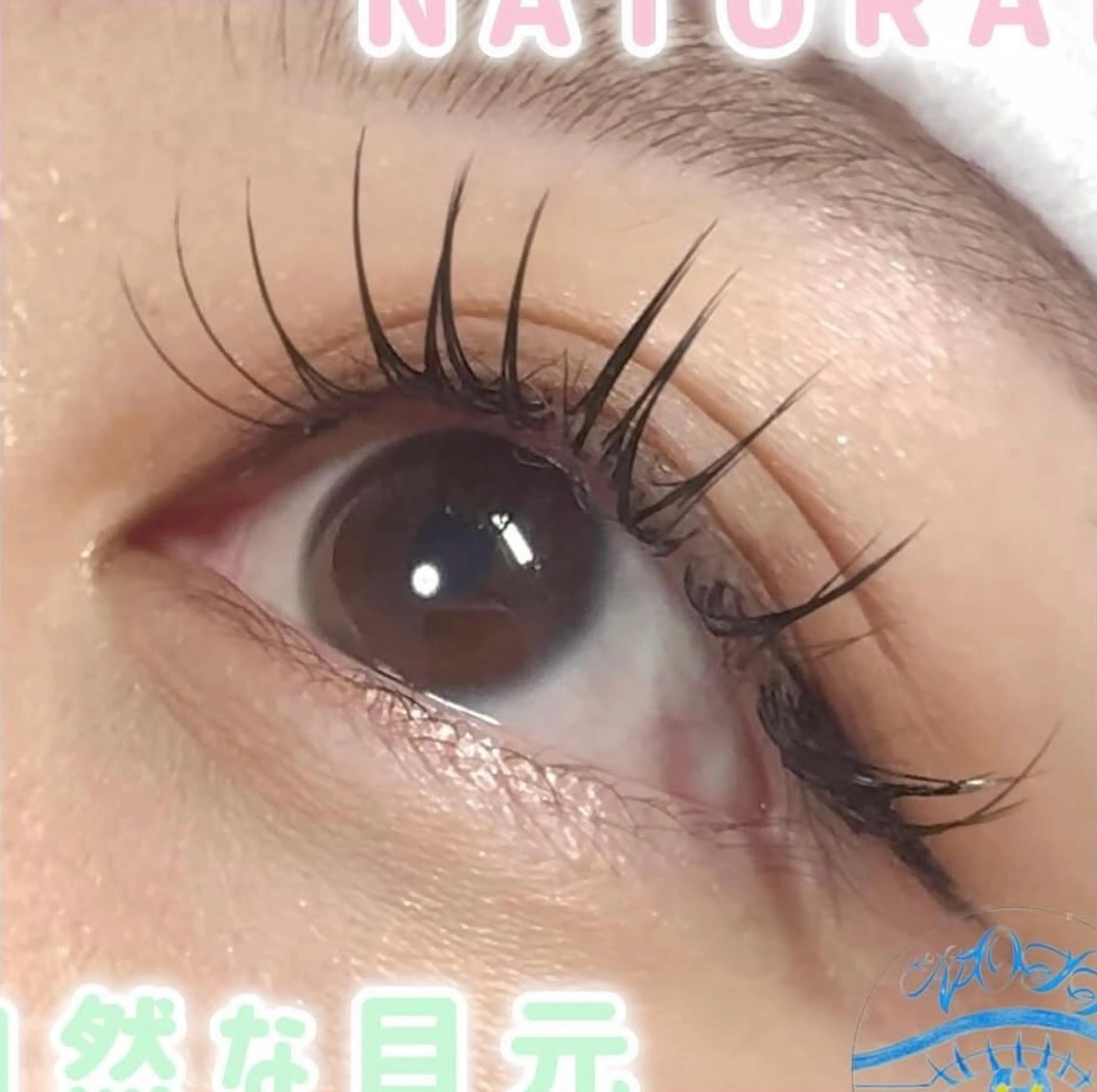 マツエク・マツパ 束感まつ毛 フラットラッシュ 韓国風マツエク パリジェンヌラッシュリフト まつげパーマ eyelash salon VOSSのマツエク・マツパデザイン