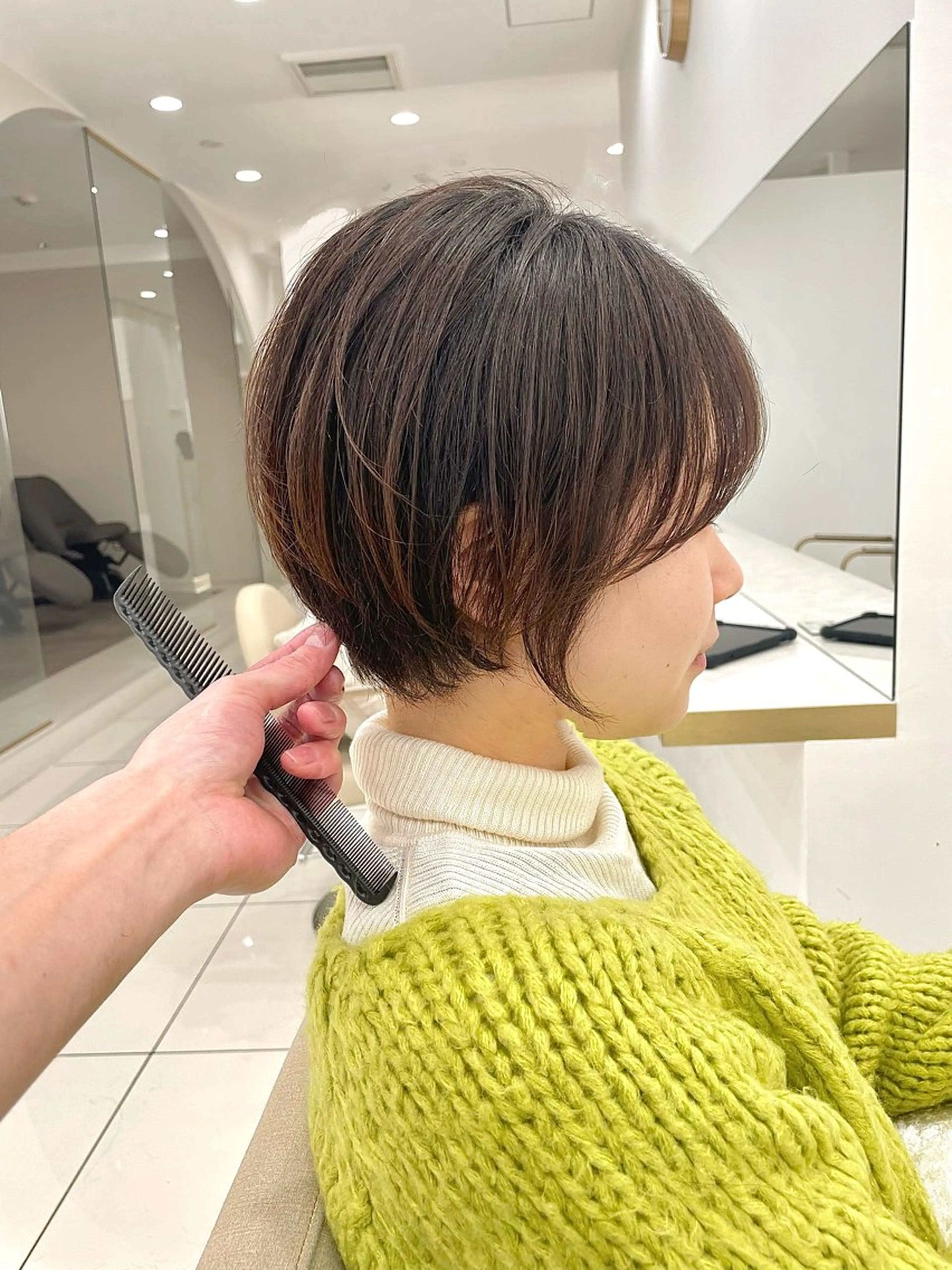 ショート ショート/似合わせ/ 透明感カラー古市唯人のヘアスタイル