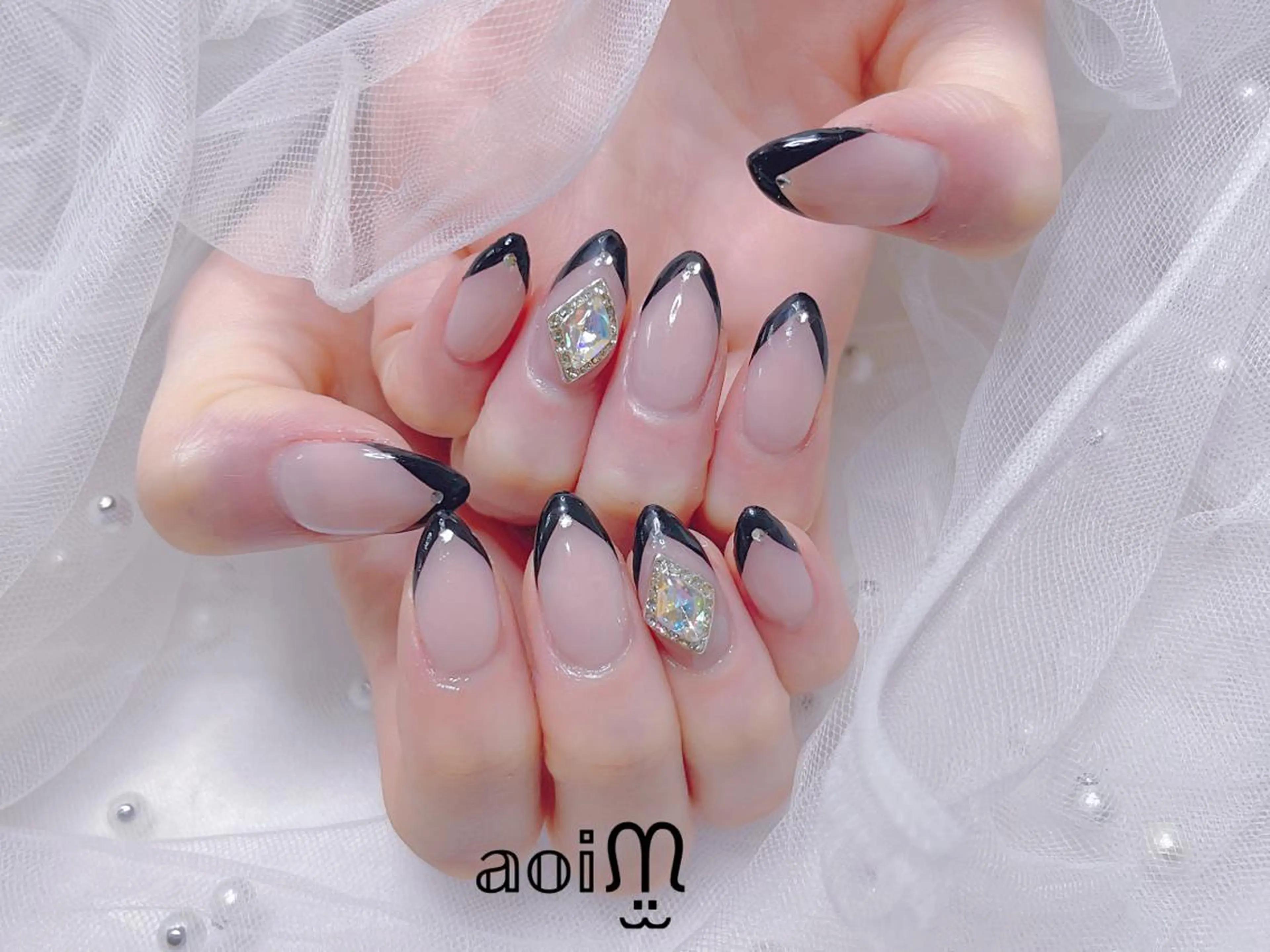 ネイル 葵うさぎ所属・葵うさぎ AIのネイルデザイン