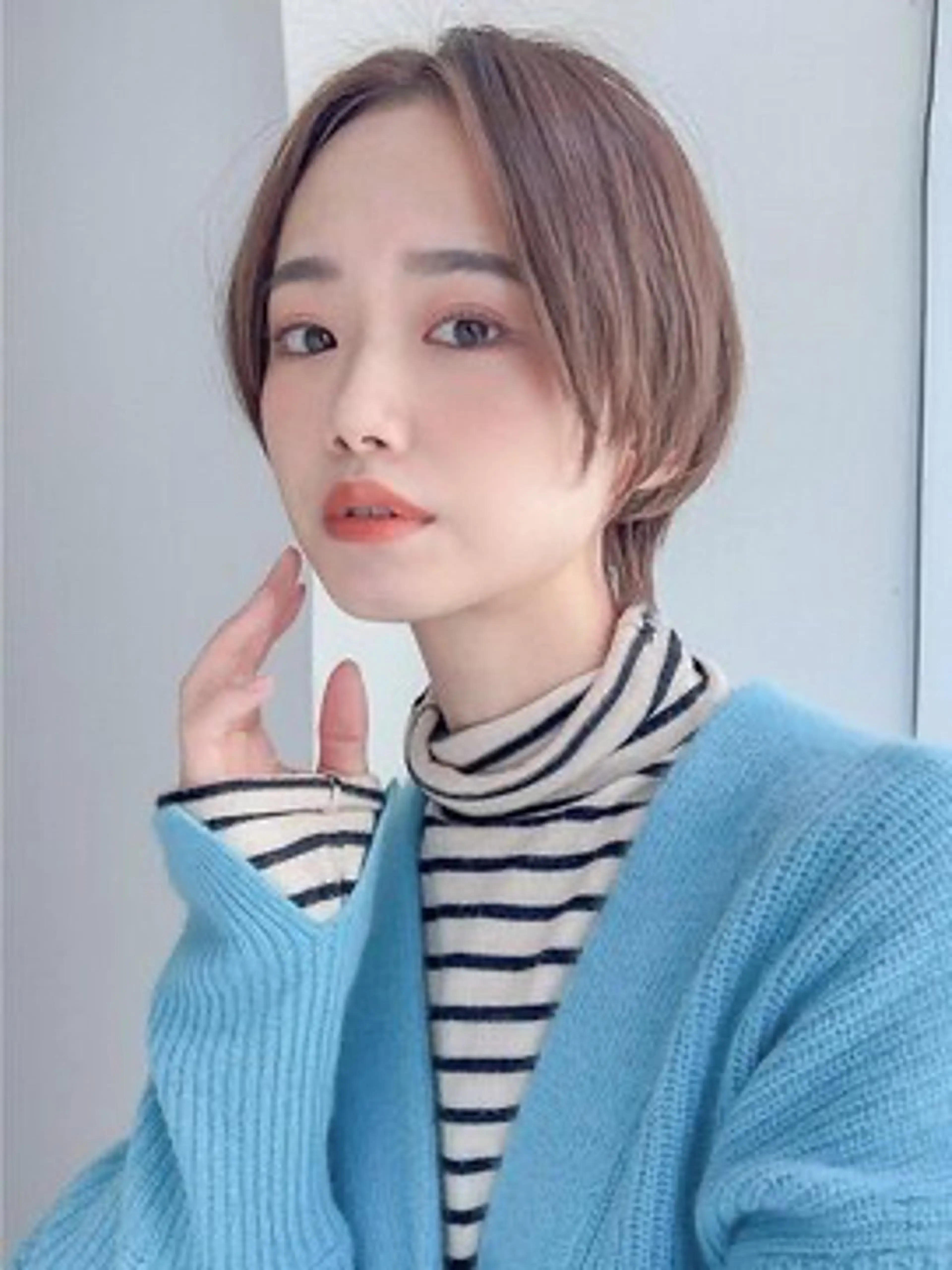 ショート カラー カット ✖️リーアキト LEEAKITO✖️のヘアスタイル