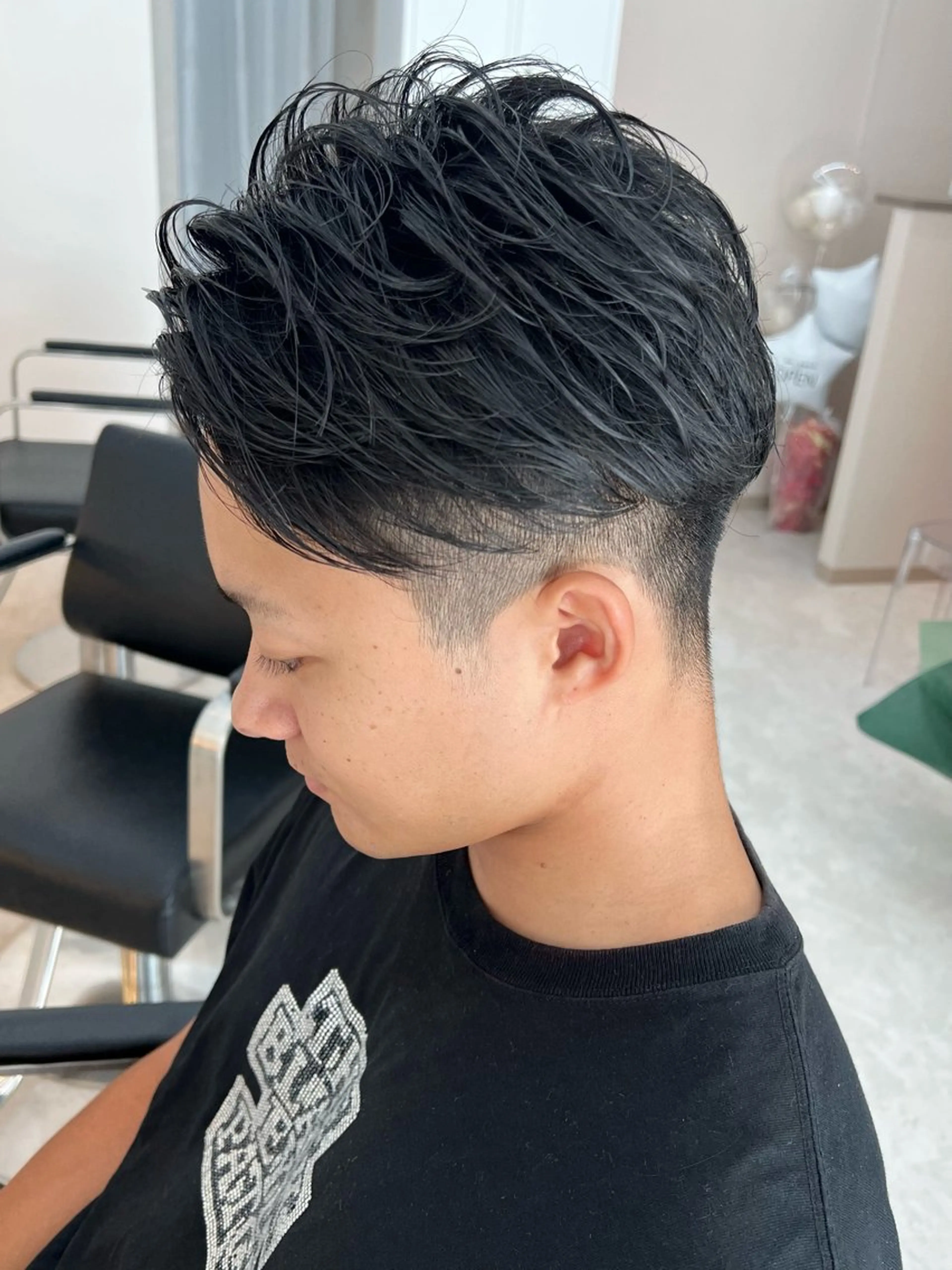 メンズ カット パーマ Bear（ベア）所属・KENZO 【Bear】のヘアスタイル