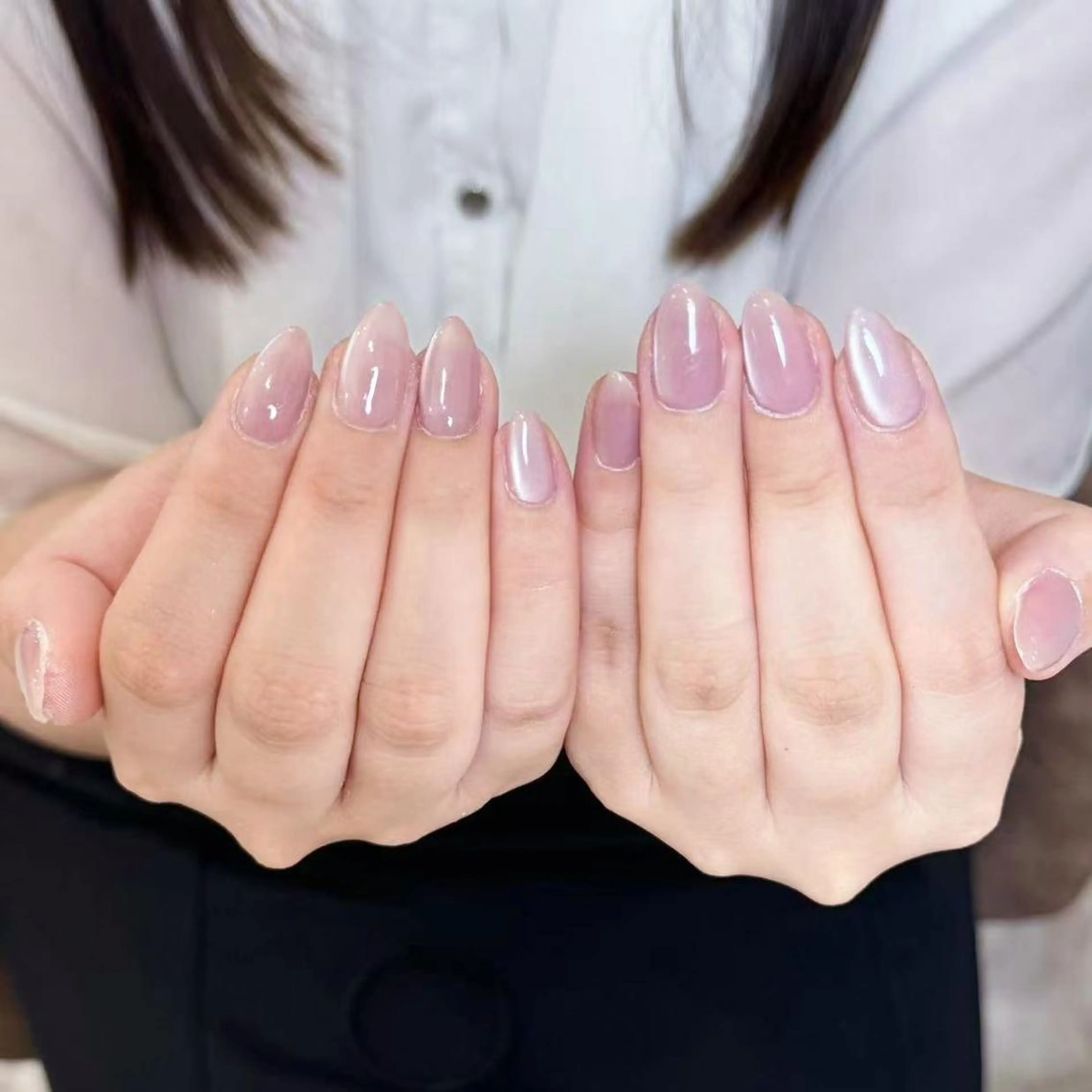 🌸ソフトジェルオフ無料❤✨キラキラ✨水光マグネットの写真