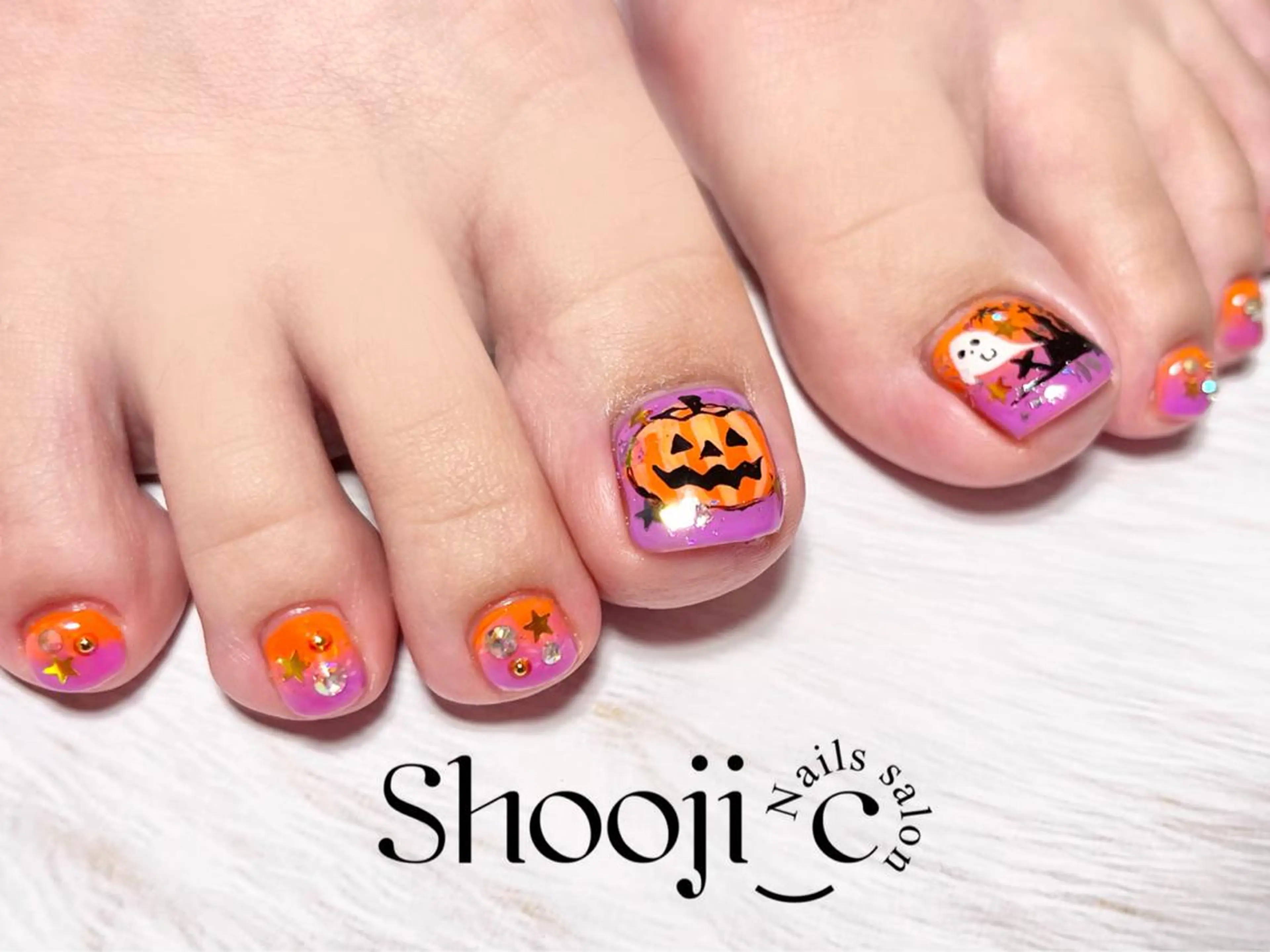 ネイル アートネイル グラデーション ハロウィン Shooji_c Nail salon所属・Shooji_c Nail salonのネイルデザイン