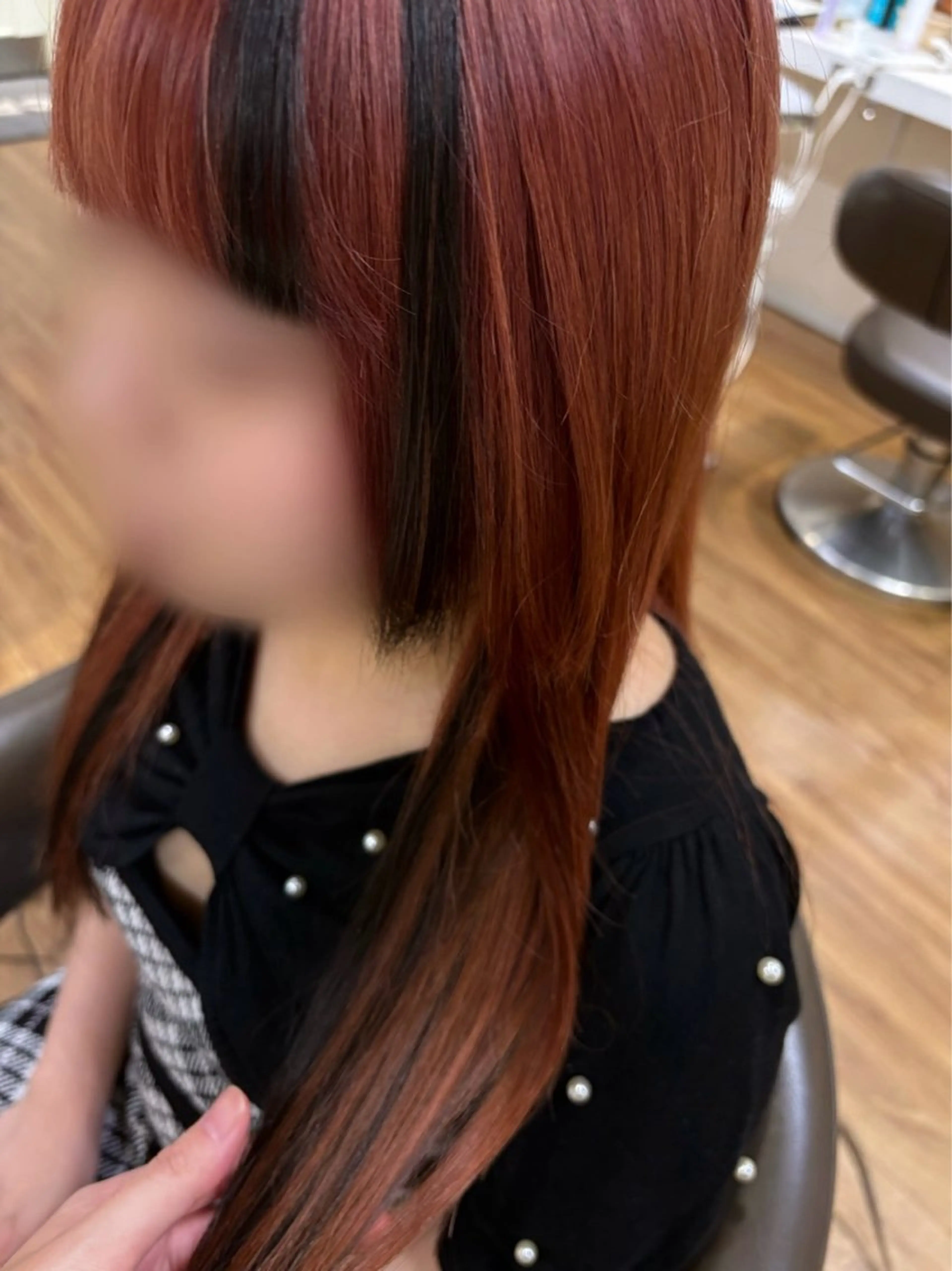 ロング エクステ 姫カット エクステ 🎀CREA能見台 🎀はるか🎀のヘアスタイル