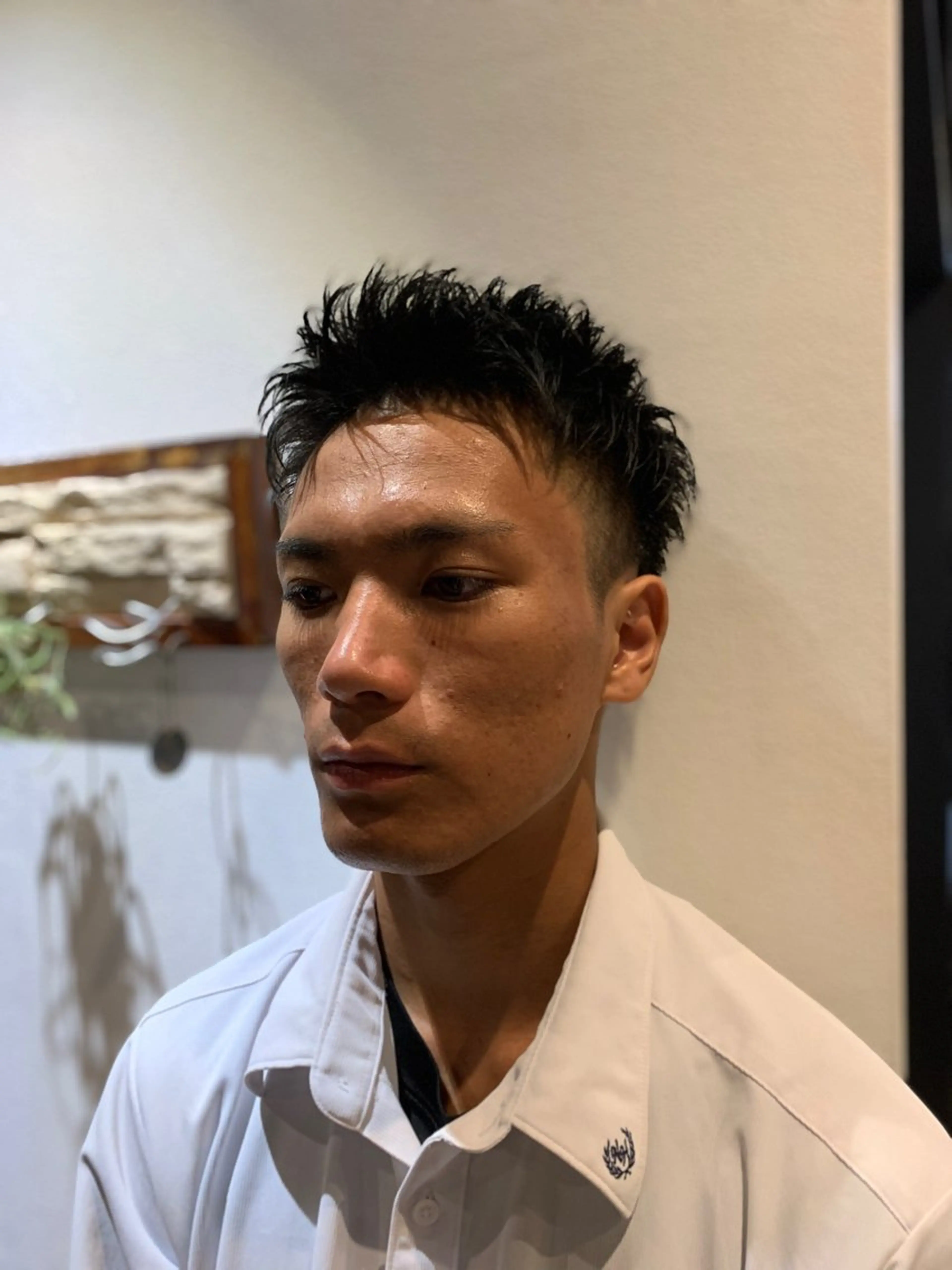 ショート メンズ CALTEX所属・當山 源弥のヘアスタイル