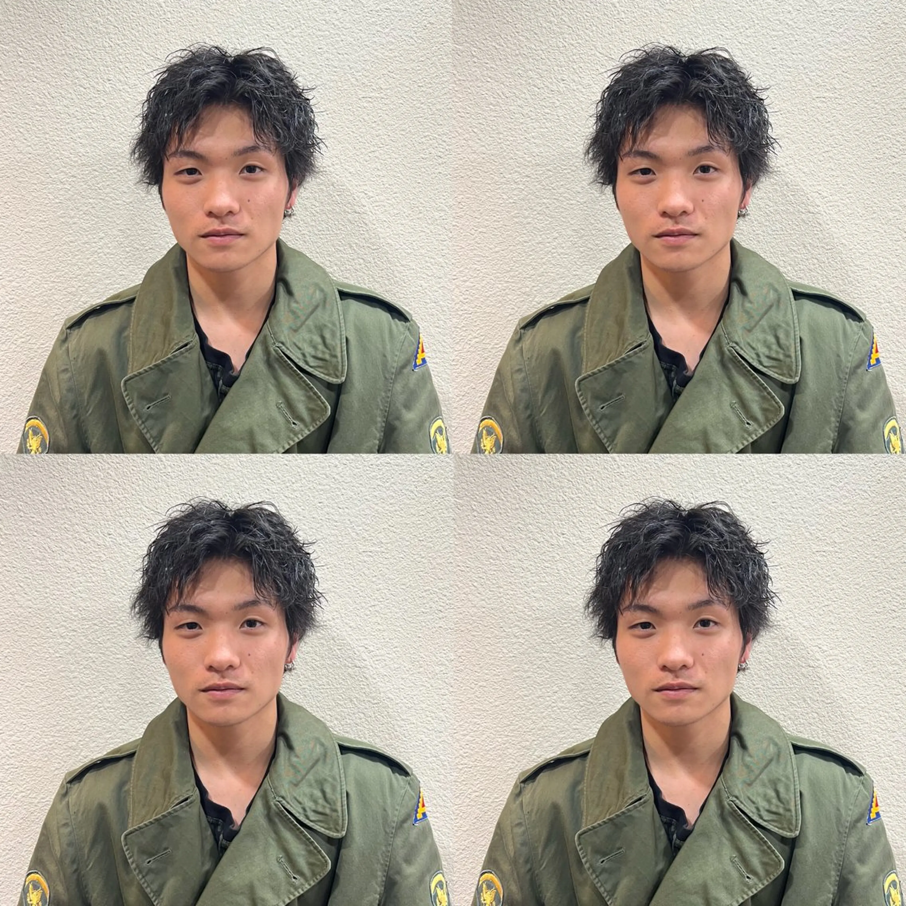 パーマ メンズ マッシュ メンズパーマ メンズツイストパーマ ツイストスパイラルパーマ 波巻きパーマ カット ヘアカラー ツイストスパイラル/ メンズパーマ/ハルキのヘアスタイル