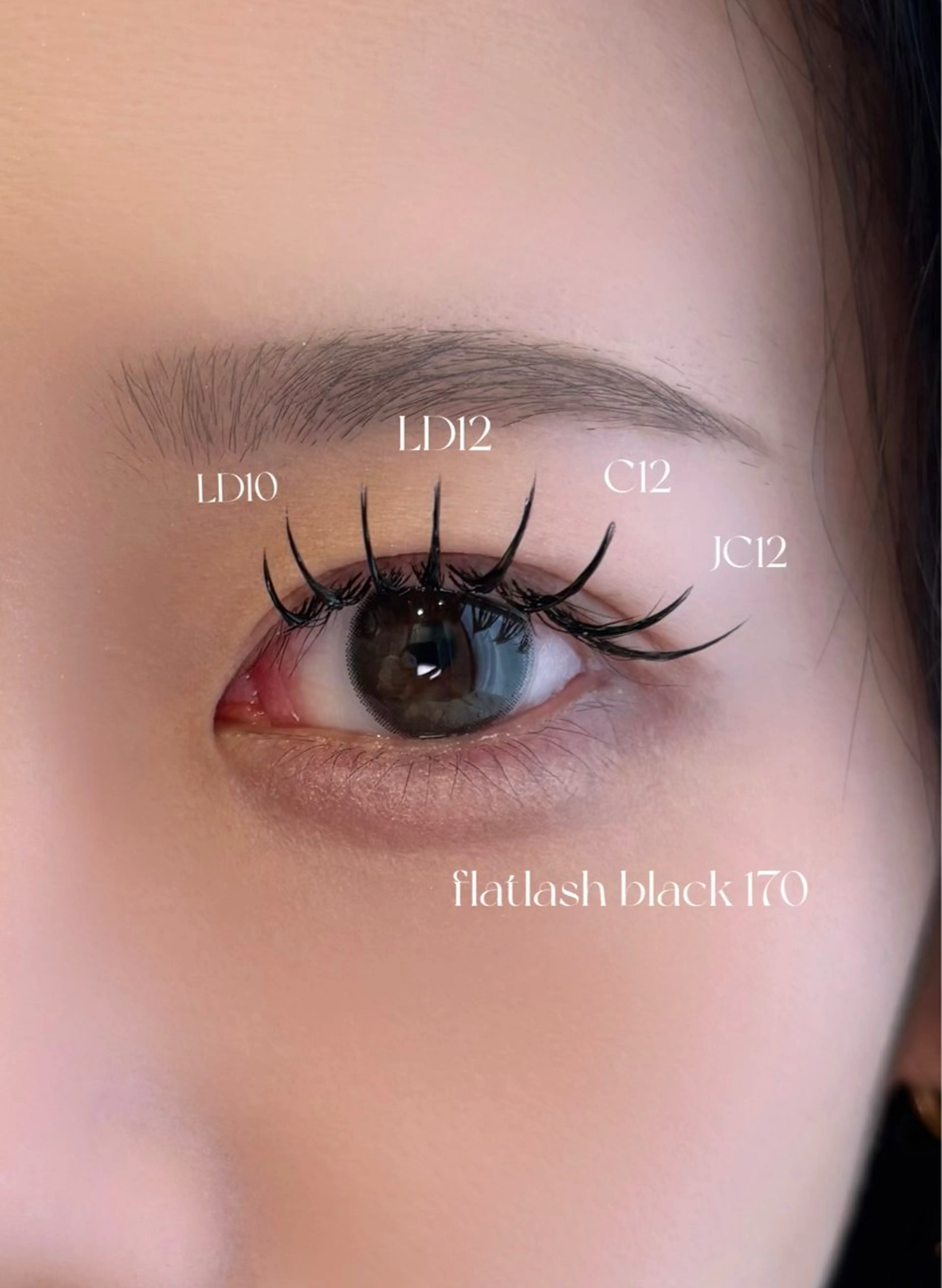 マツエク・マツパ マツエク miien(SALONVILLAGE内)所属・MOE /渋谷・明治神宮前のマツエク・マツパデザイン