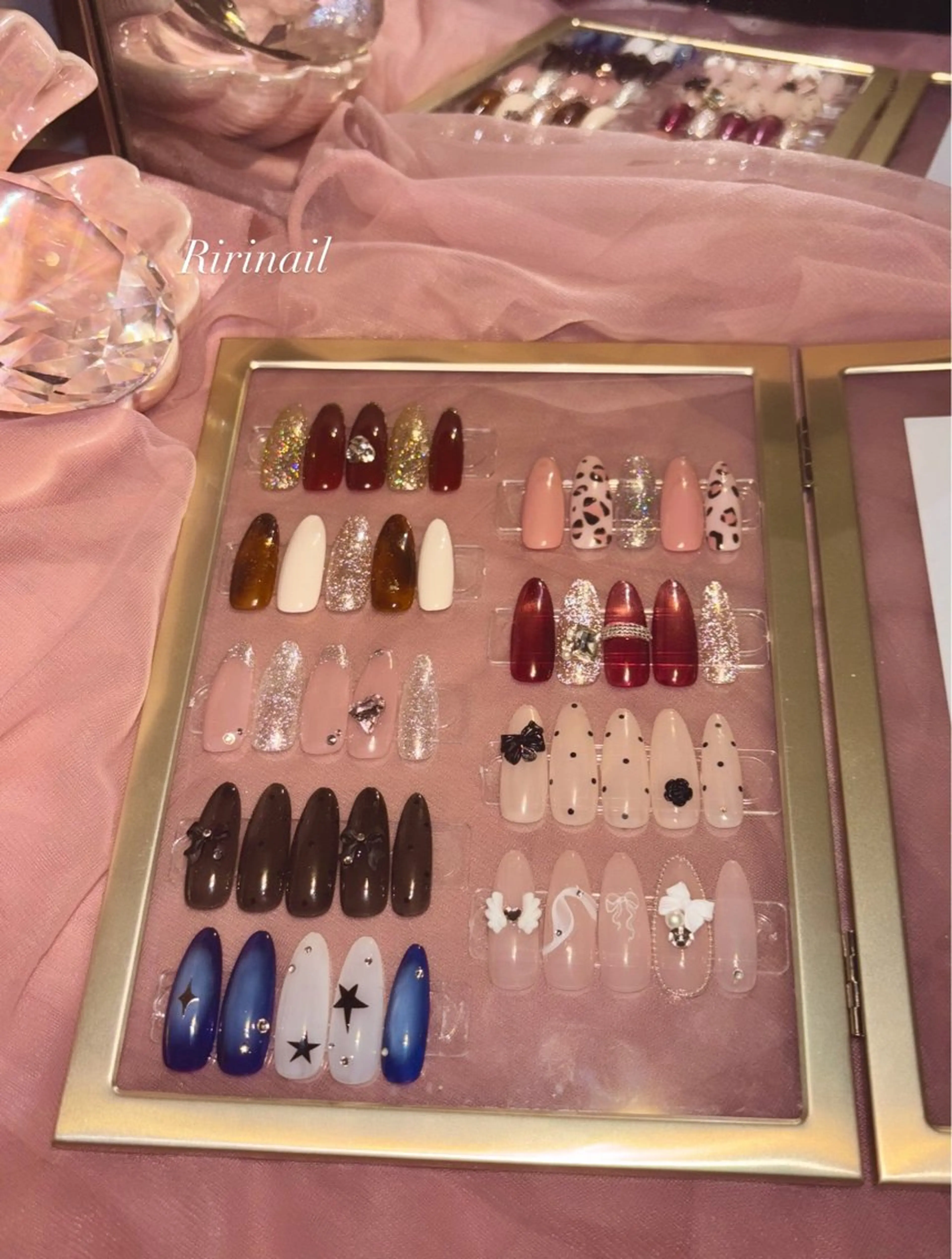 定額デザインネイル𓂃🎀𓈒𓏸の写真